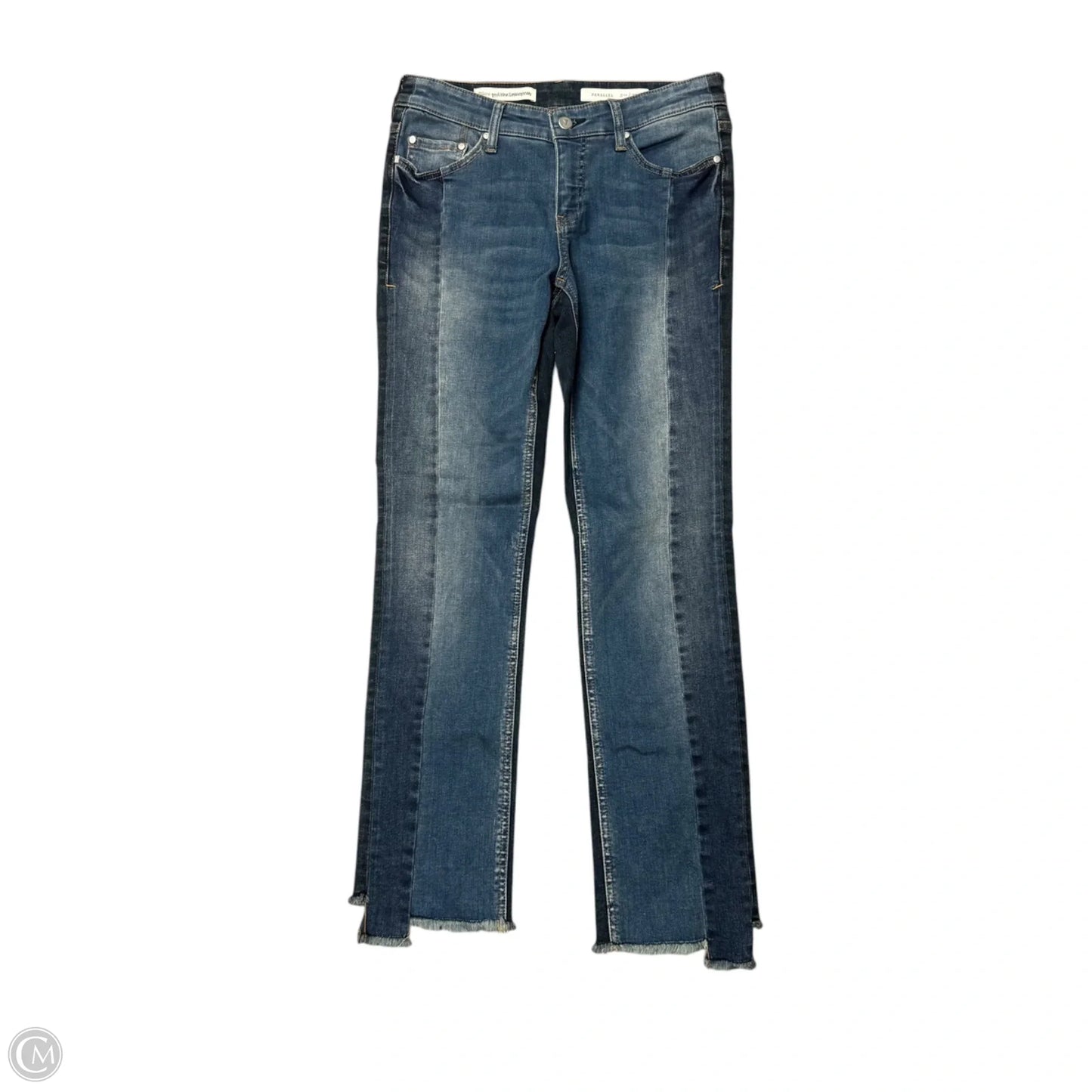 Jeans Straight By Pilcro In Blue Denim, Size: 4