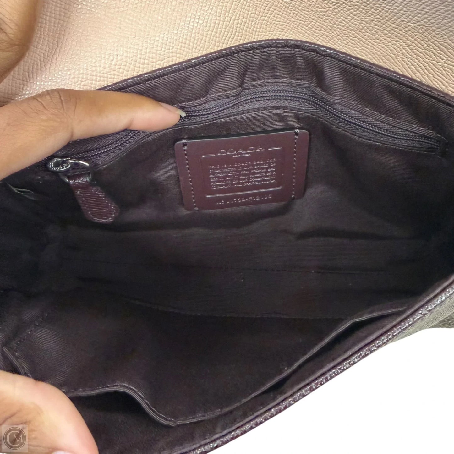 Crossbody Designer By Coach, Size: Small