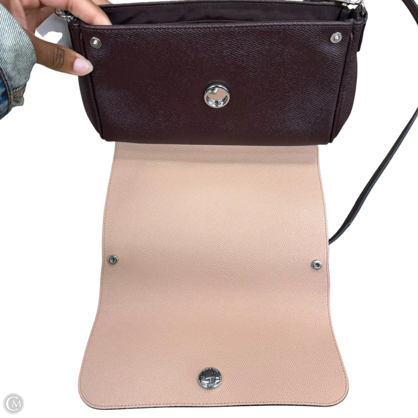 Crossbody Designer By Coach, Size: Small