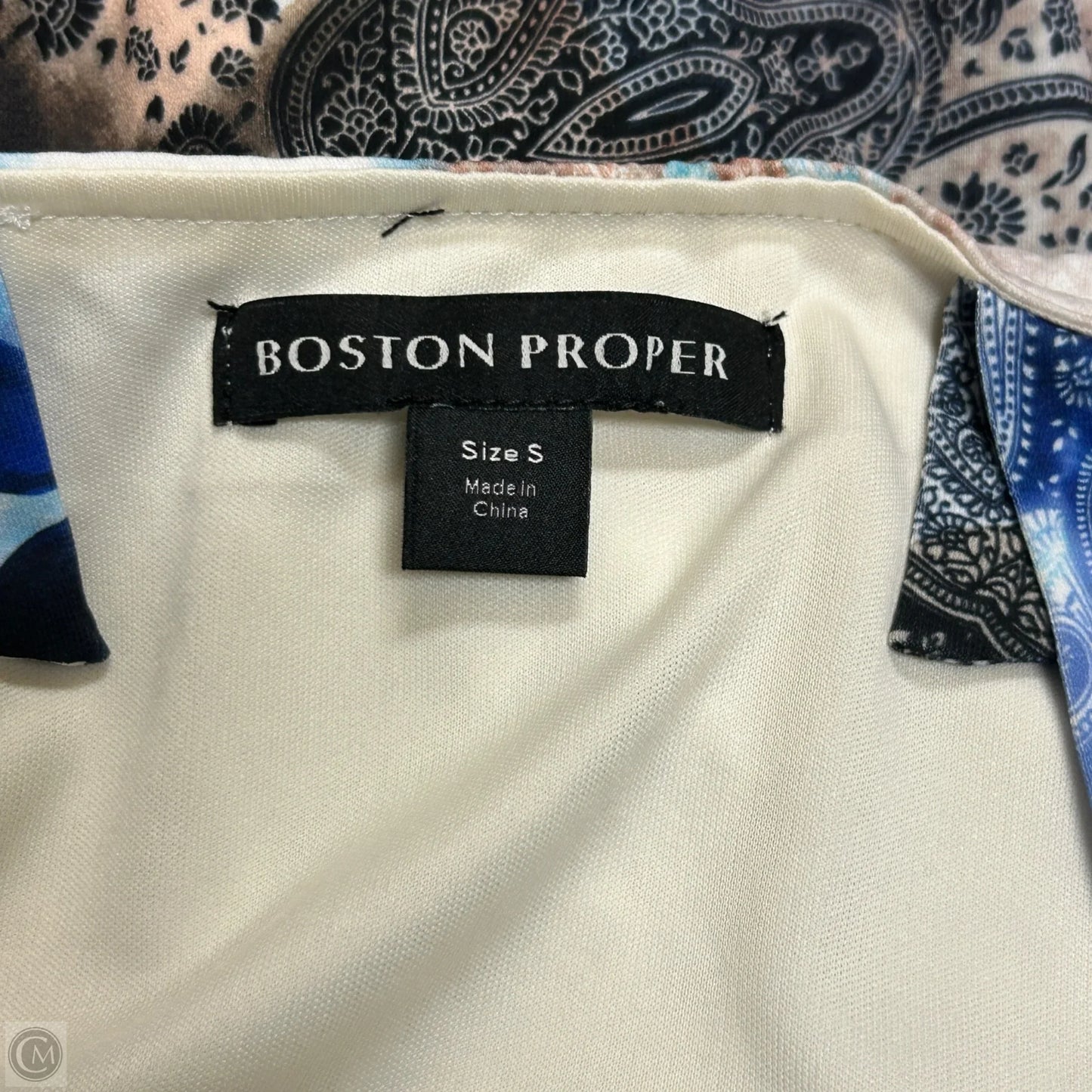 Dress Party Long By Boston Proper In Blue, Size: S