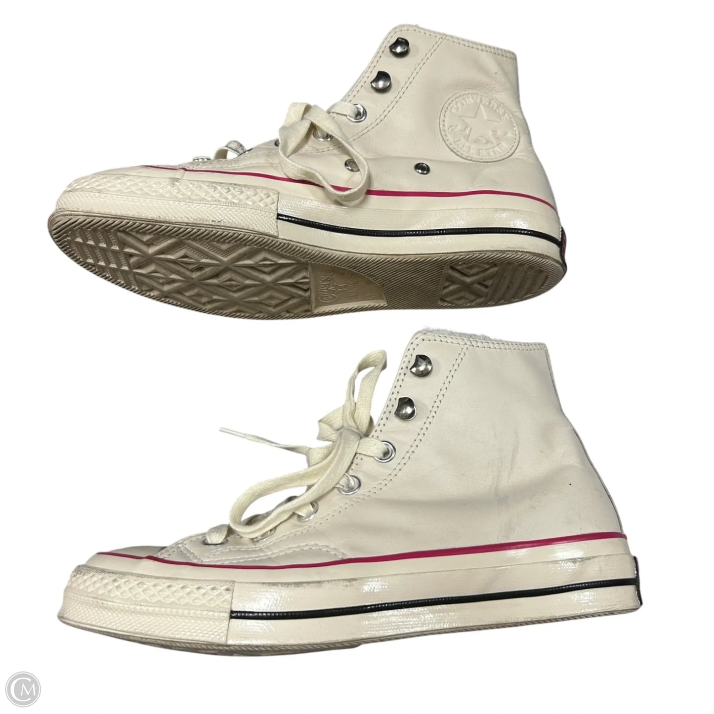 Shoes Sneakers By Converse In Cream, Size: 7.5