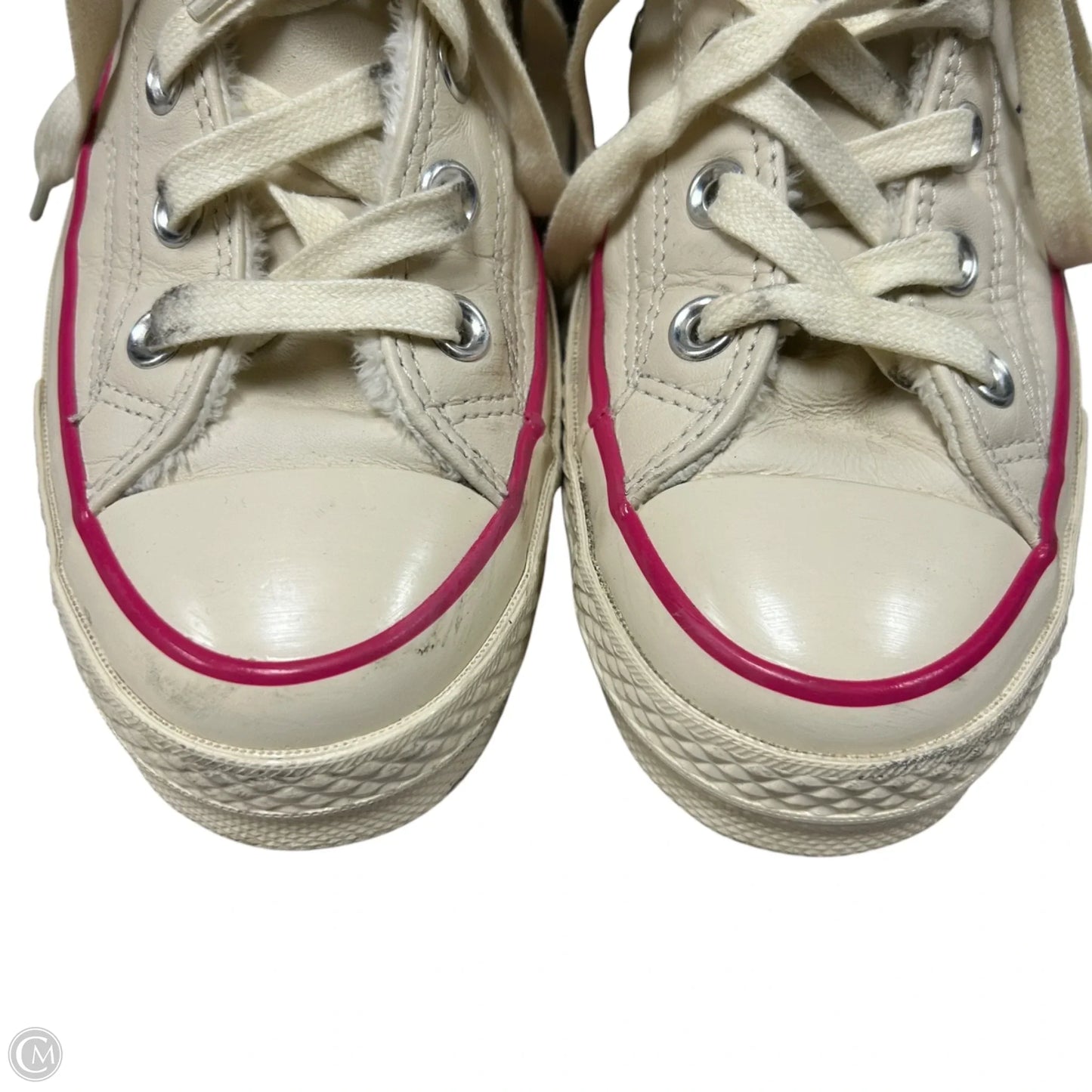 Shoes Sneakers By Converse In Cream, Size: 7.5