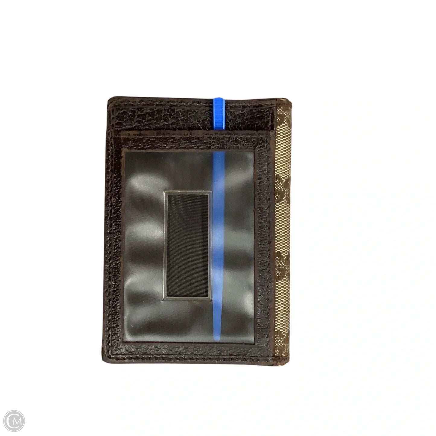 Wallet Luxury Designer By Gucci, Size: Small