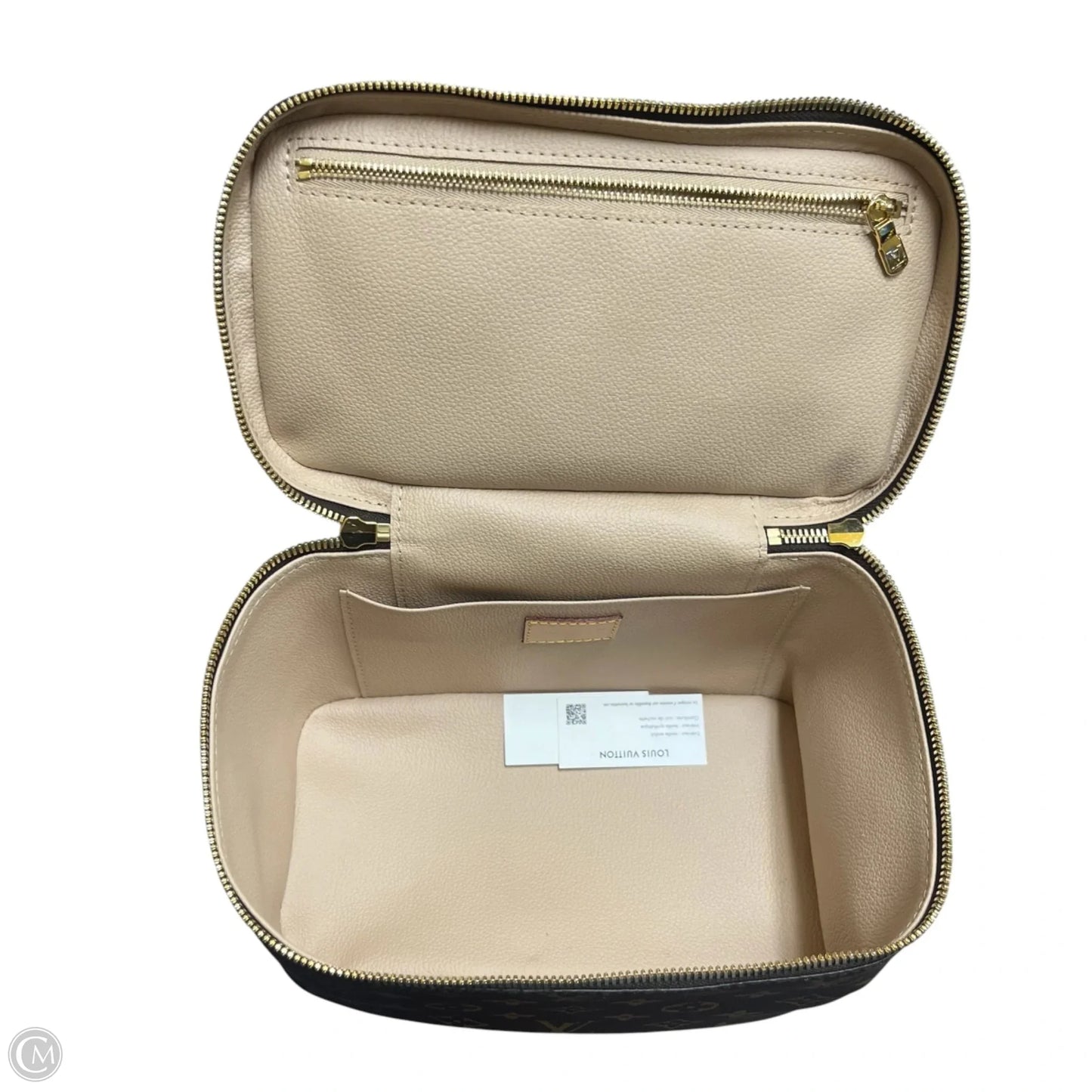 Makeup Bag Luxury Designer By Louis Vuitton, Size: Medium