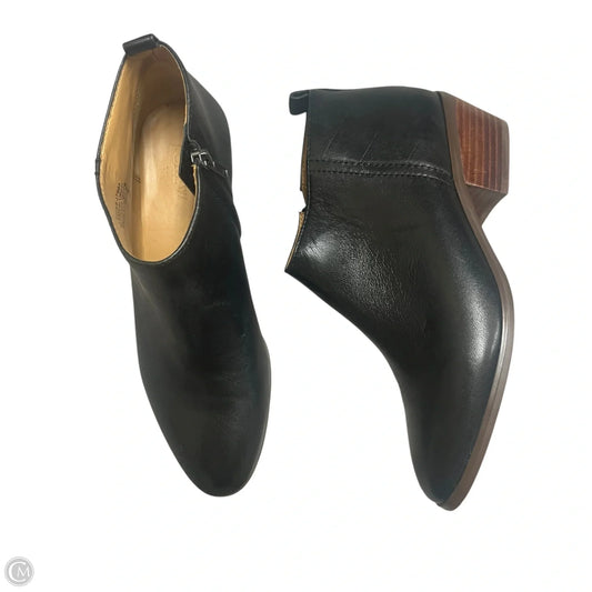 Boots Ankle Heels By J. Crew In Black, Size: 9
