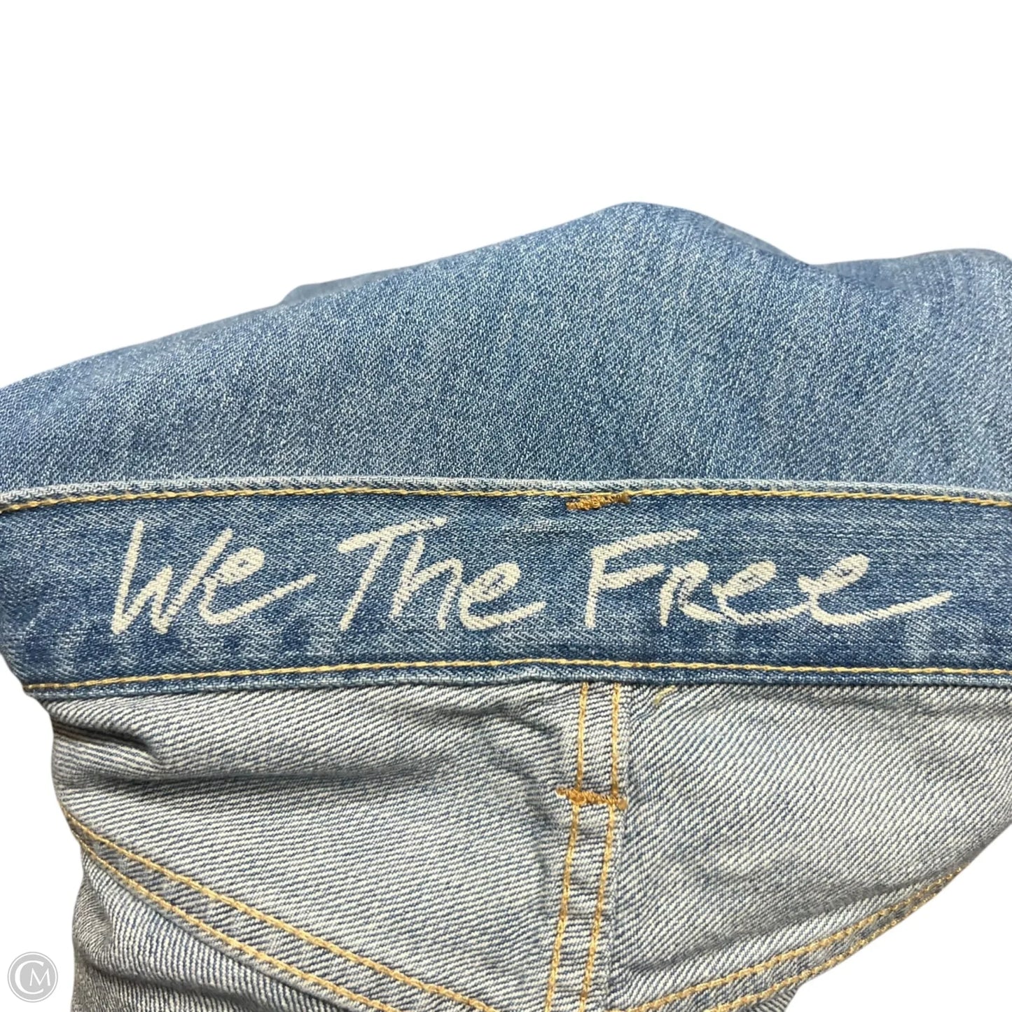 Jeans Straight By We The Free In Blue Denim, Size: 0