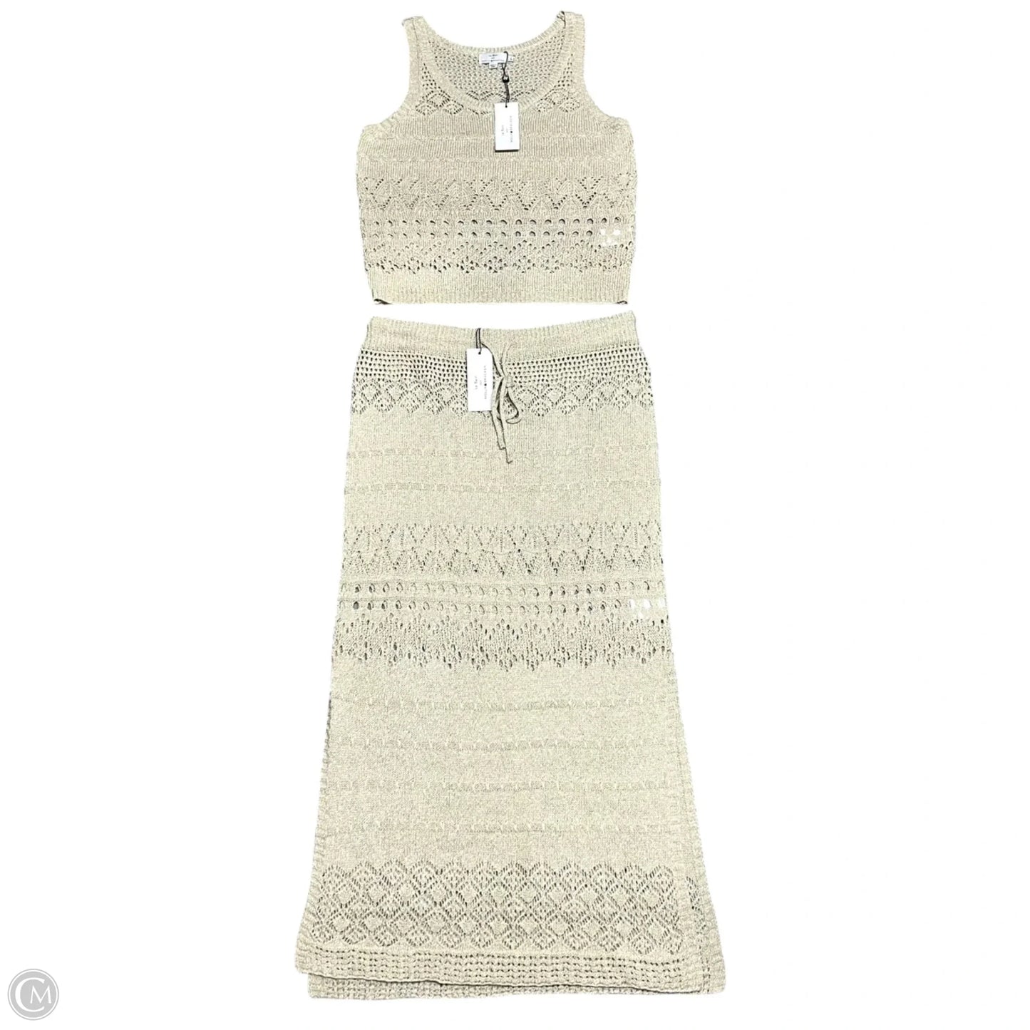 Sweater 2pc By Molly Bracken In Gold, Size: Xl