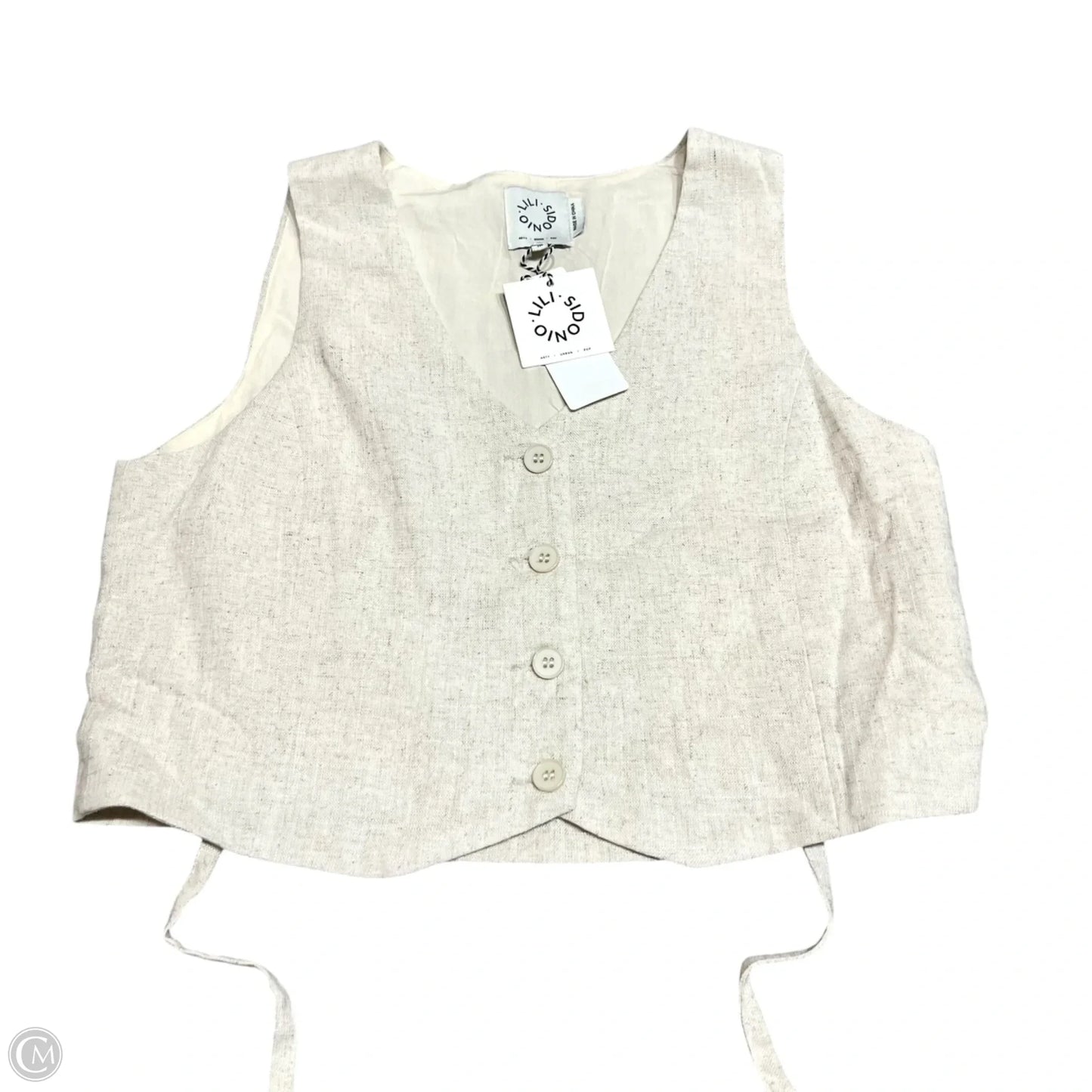 Vest Other By Molly Bracken In Cream, Size: M
