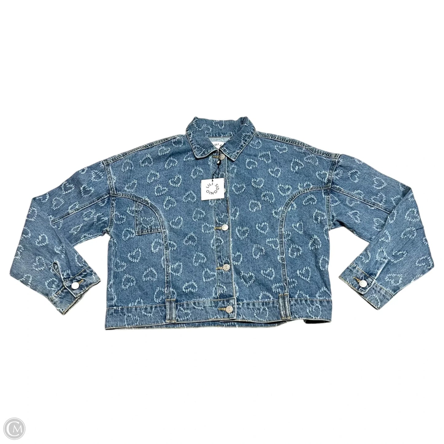 Jacket Denim By Lili Sidonio In Blue Denim, Size: S