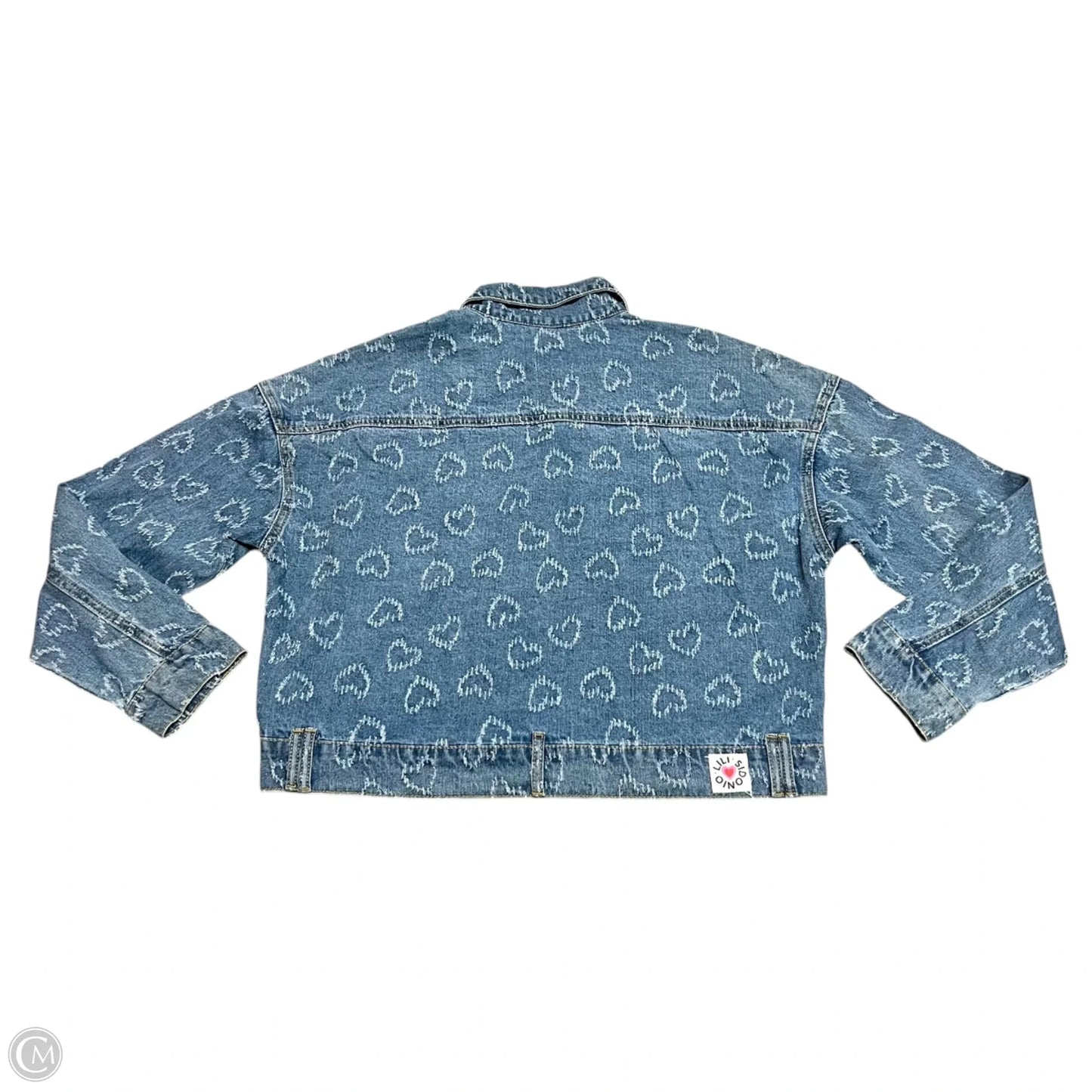 Jacket Denim By Lili Sidonio In Blue Denim, Size: S