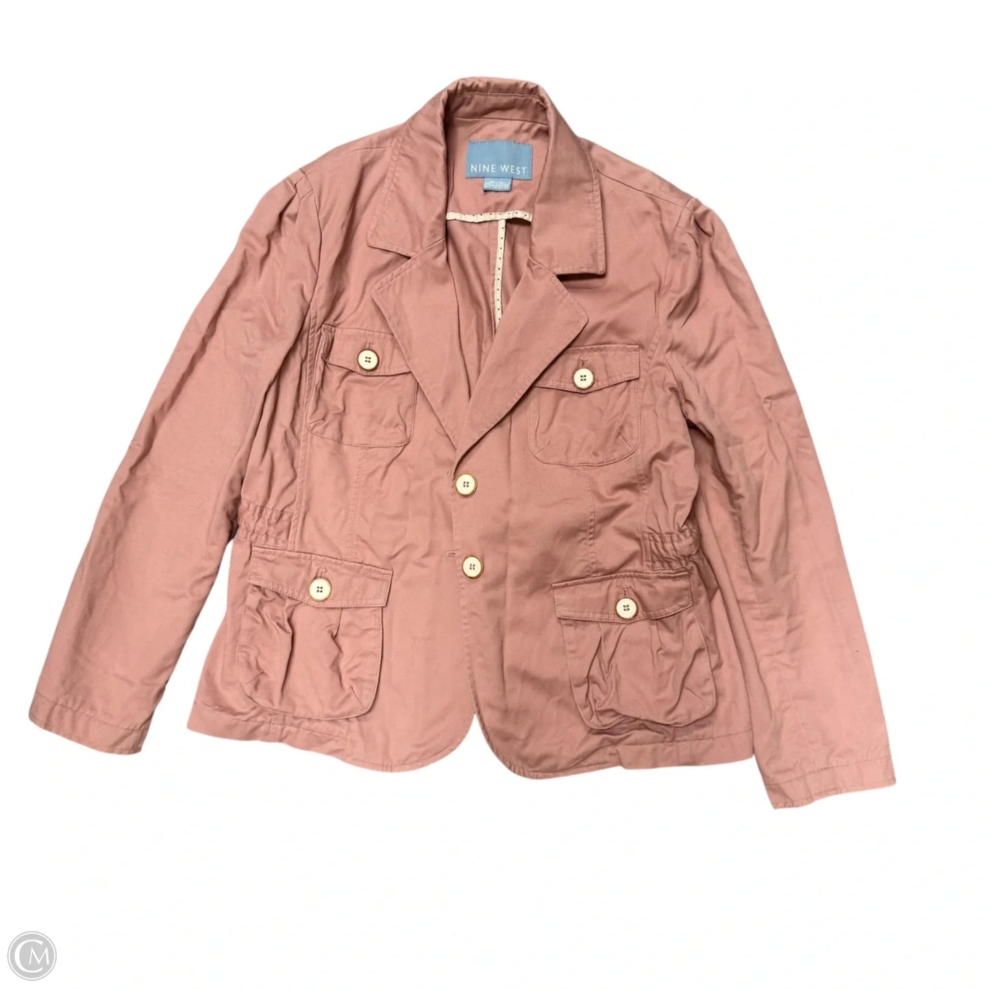 Blazer By Nine West Apparel In Pink, Size: Xl