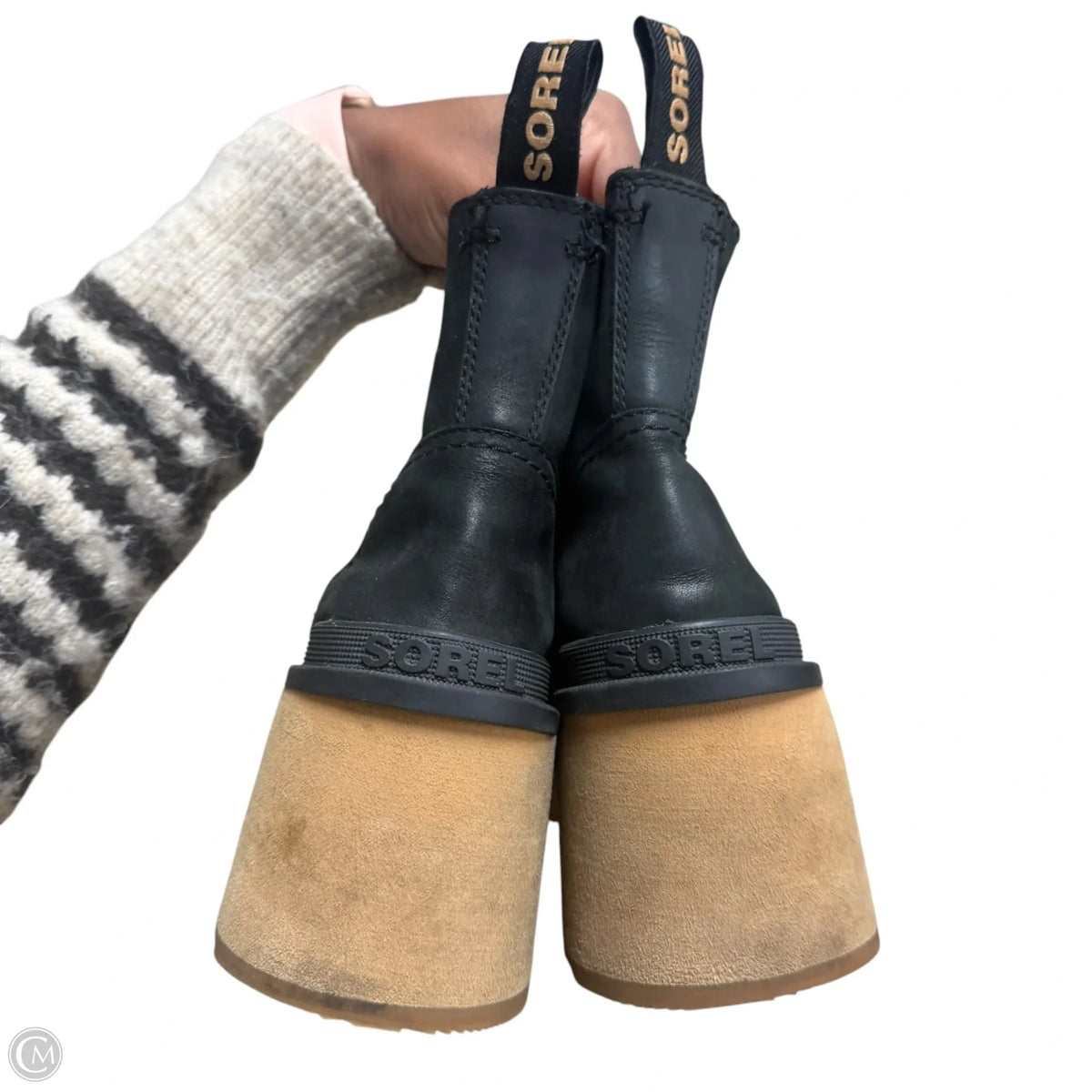 Boots Combat By Sorel In Black, Size: 8