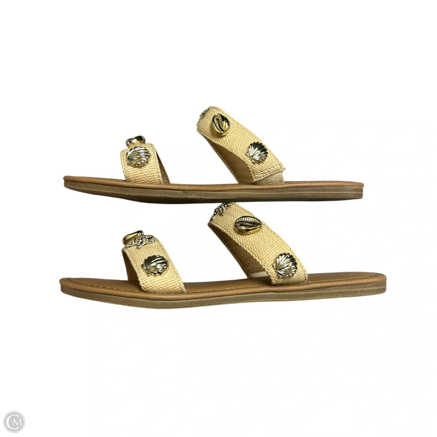 Sandals Flats By A New Day In Tan, Size: 6