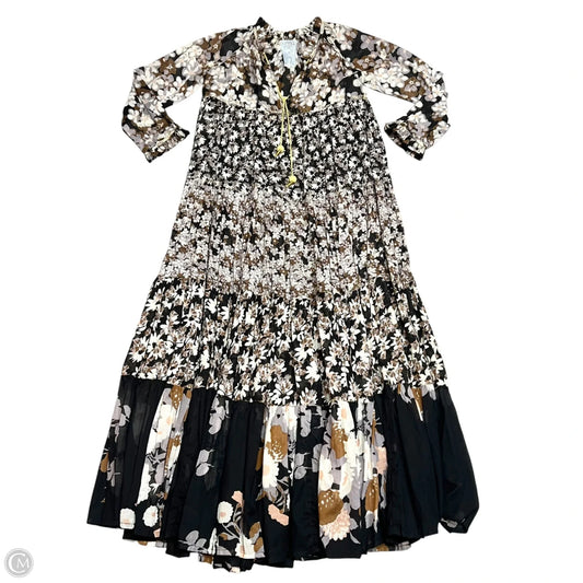 Dress Party Long By Yvonne S In Black & Cream, Size: S