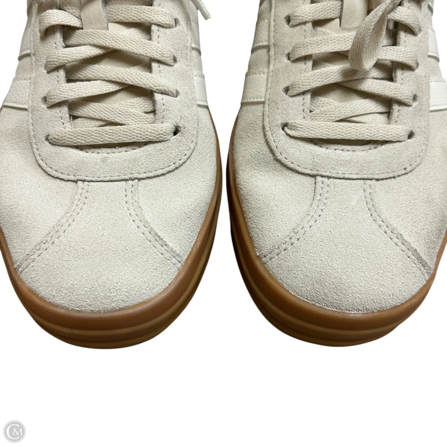 Shoes Sneakers By Adidas In Cream, Size: 8