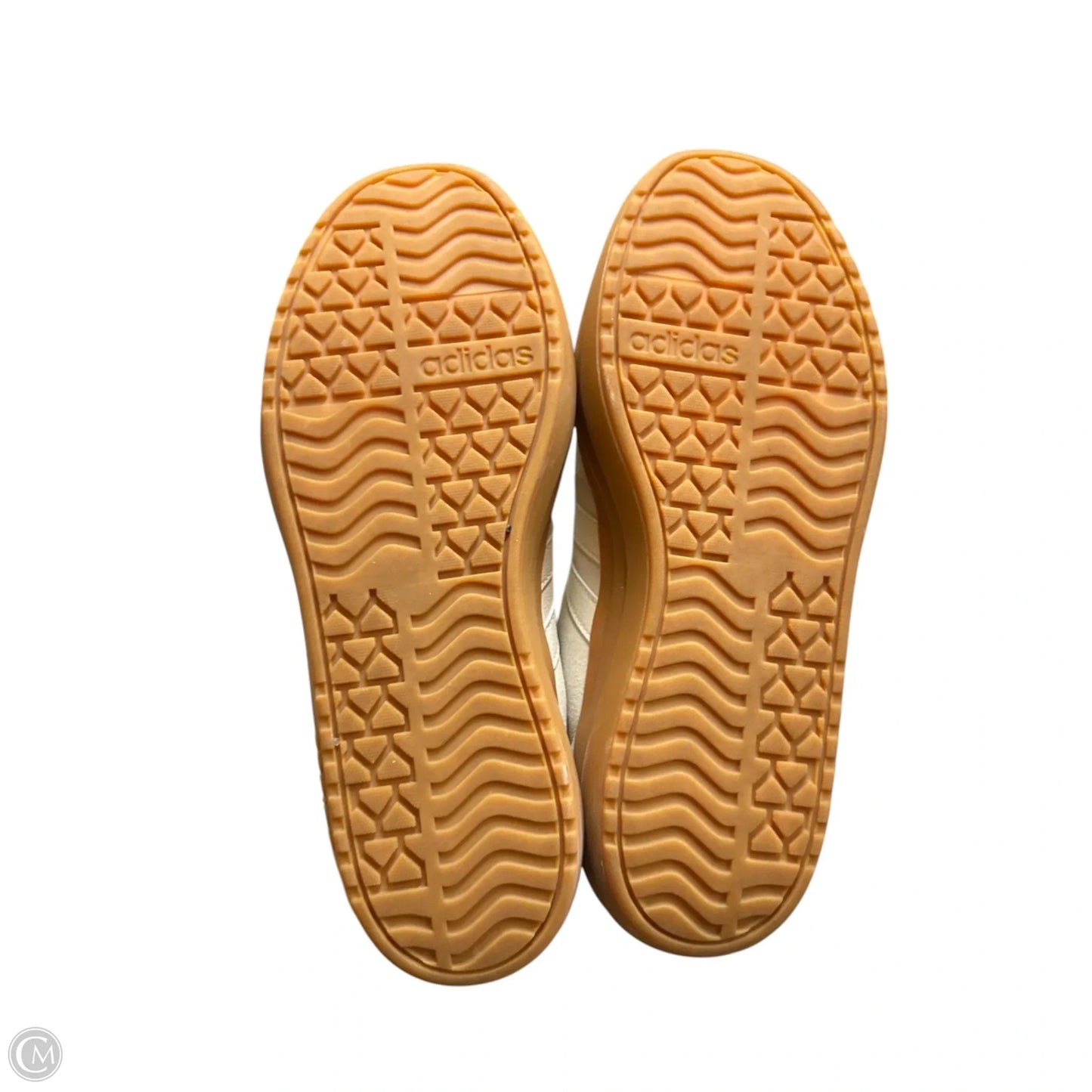 Shoes Sneakers By Adidas In Cream, Size: 8