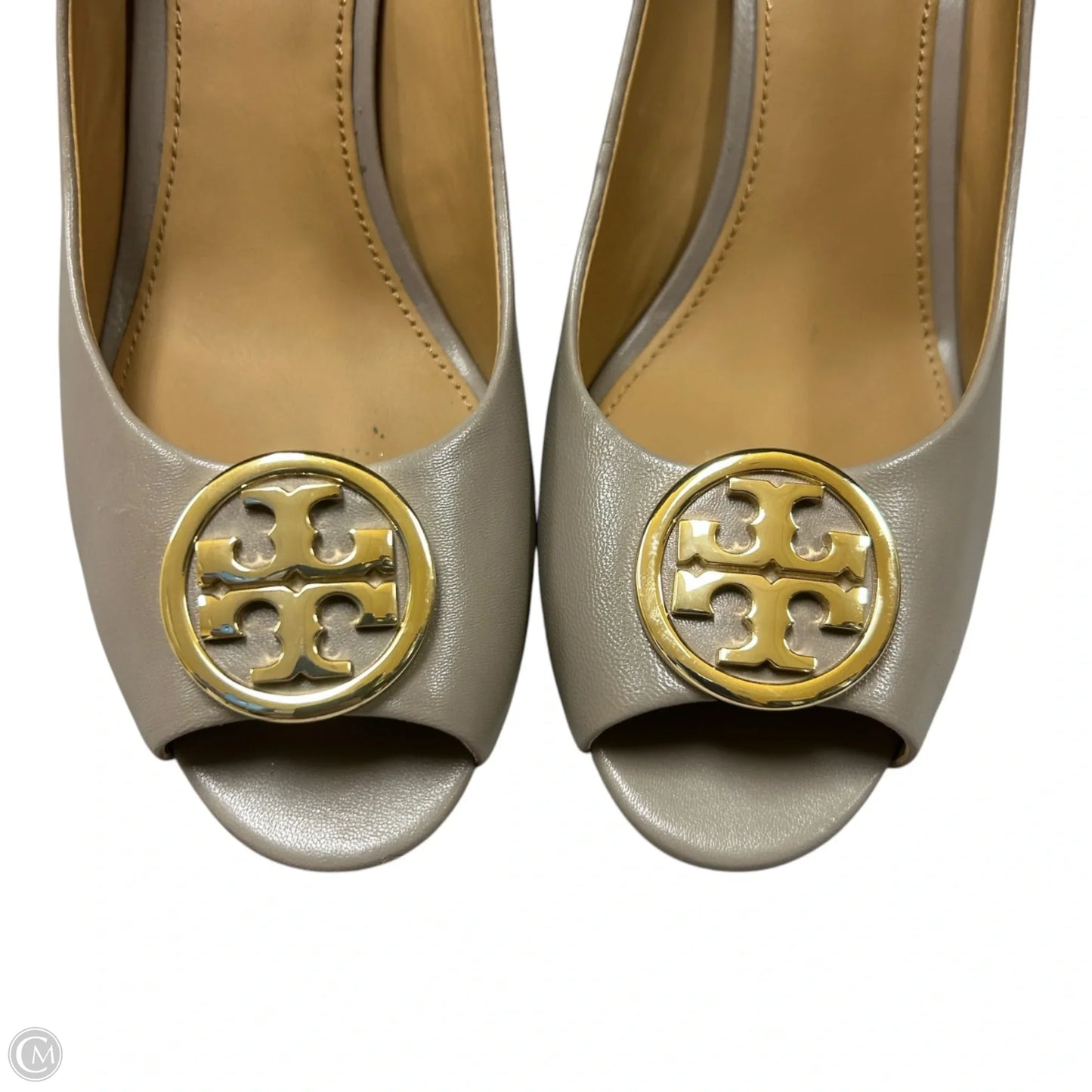 Shoes Designer By Tory Burch In Taupe, Size: 8.5
