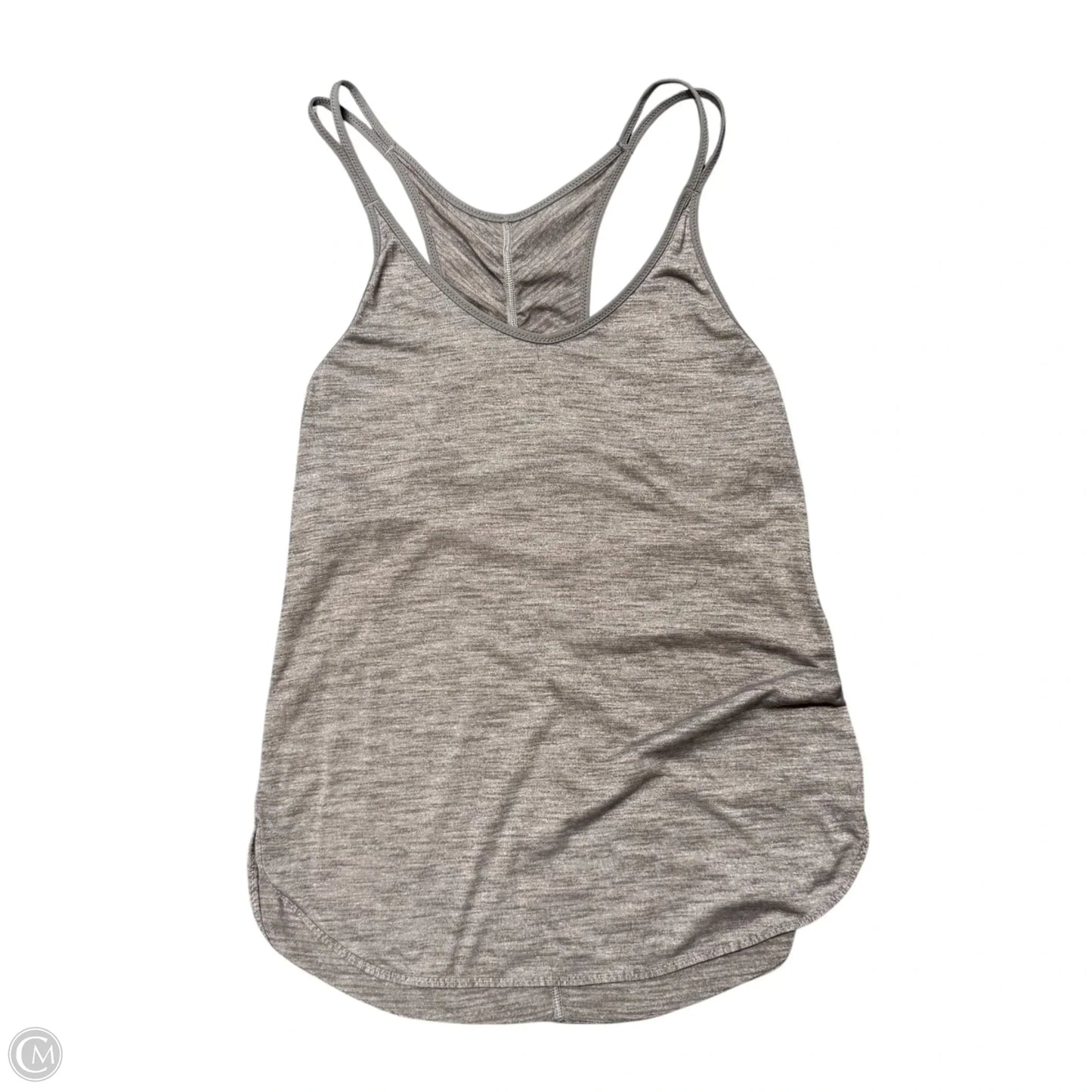 Athletic Tank Top By Lululemon In Grey, Size: S