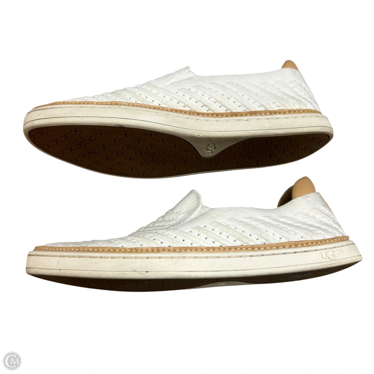 Shoes Designer By Ugg In Cream, Size: 8.5
