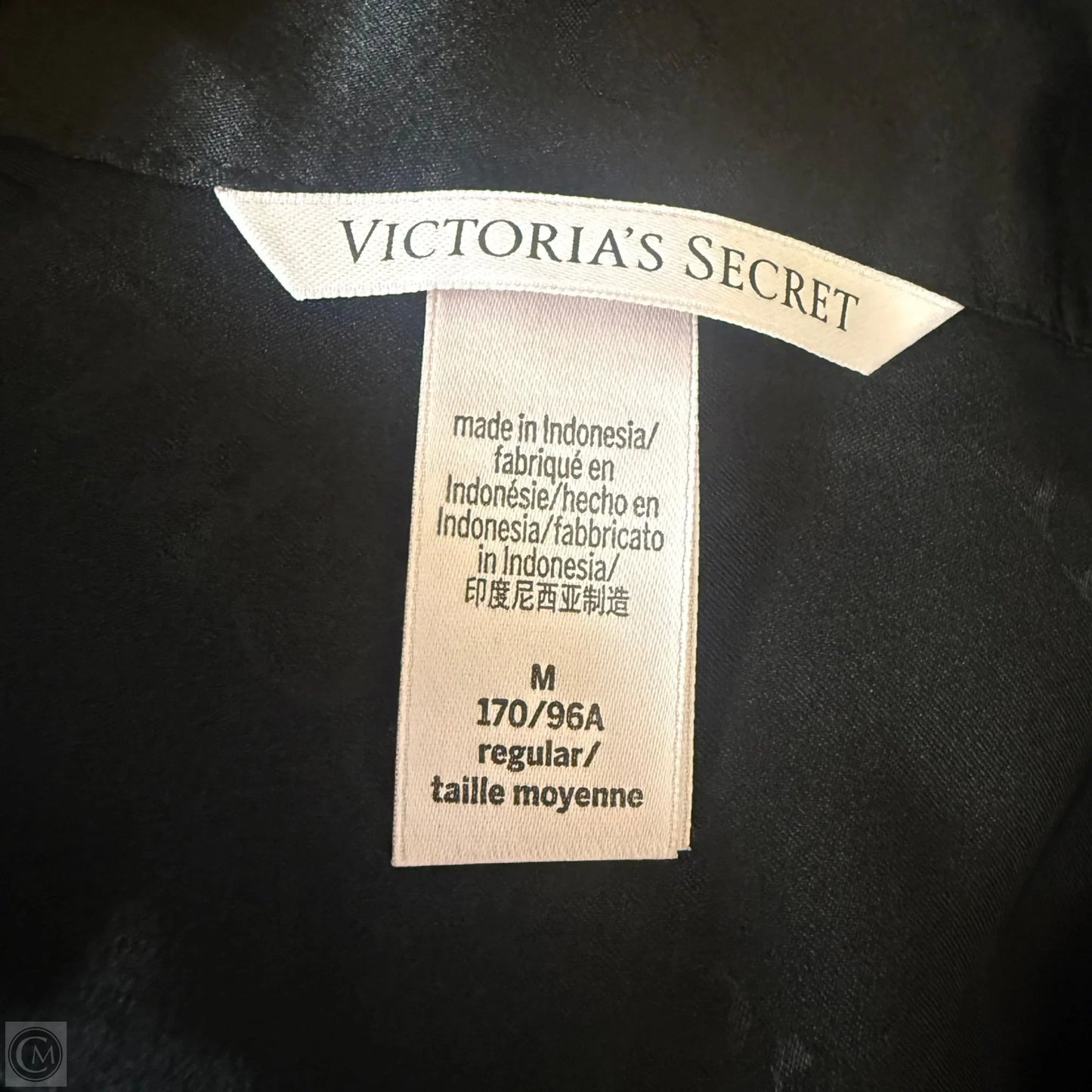 Pajamas 2pc By Victorias Secret In Black, Size: M