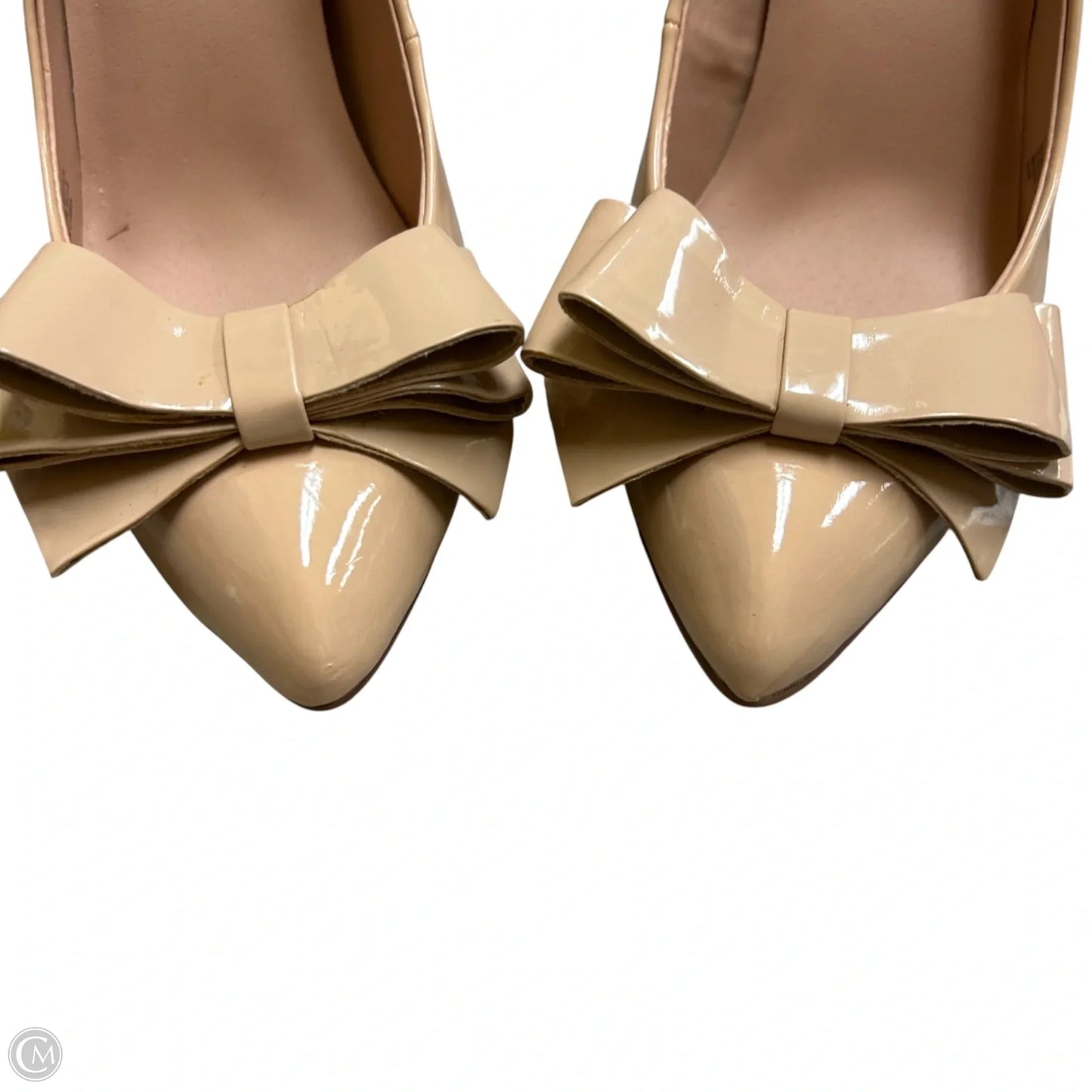 Shoes Heels Stiletto By Betsey Johnson In Tan, Size: 7.5