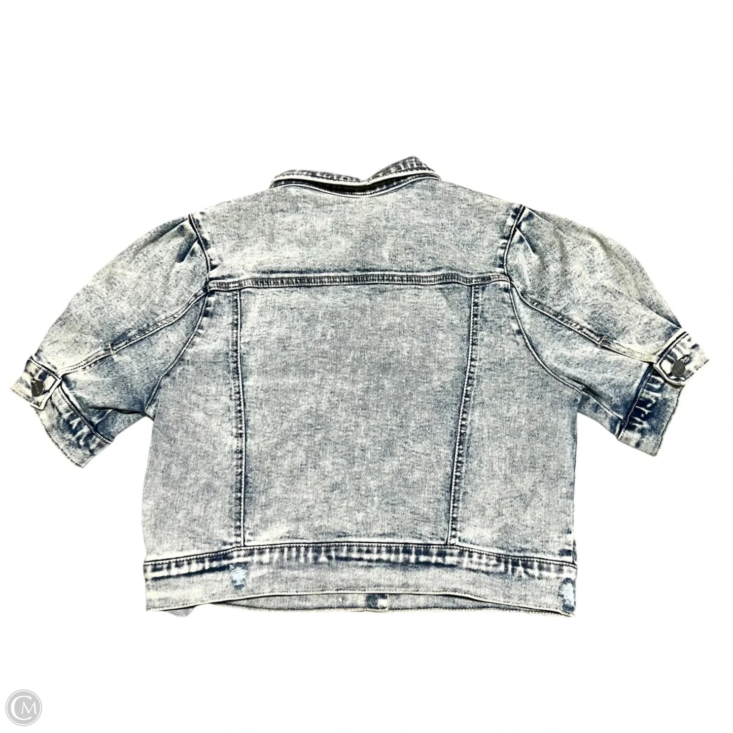 Jacket Denim By Risen In Blue Denim, Size: L