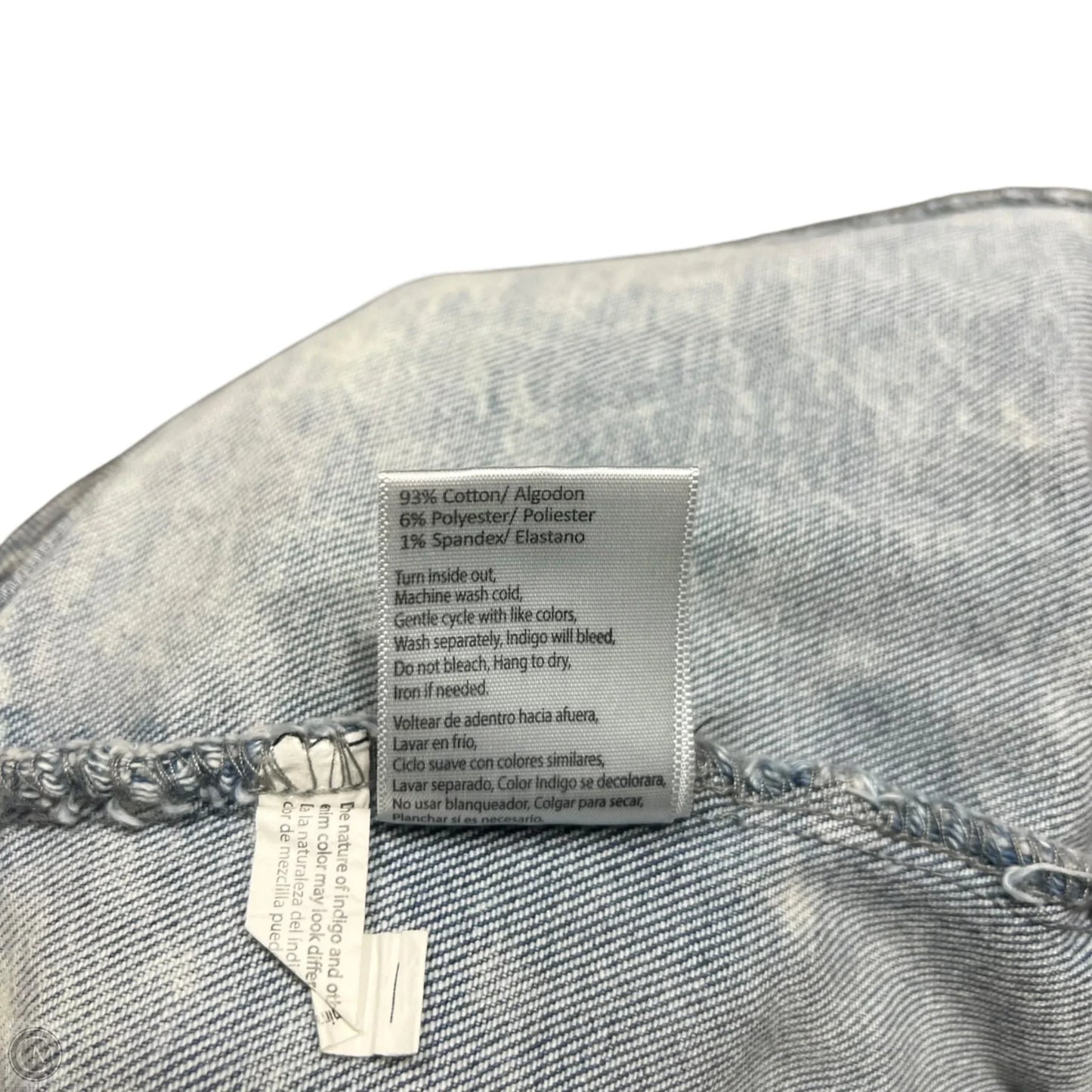 Jacket Denim By Risen In Blue Denim, Size: L