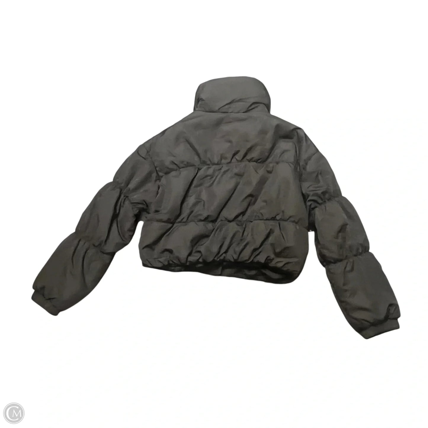 Jacket Puffer & Quilted By Double Zero In Black, Size: L
