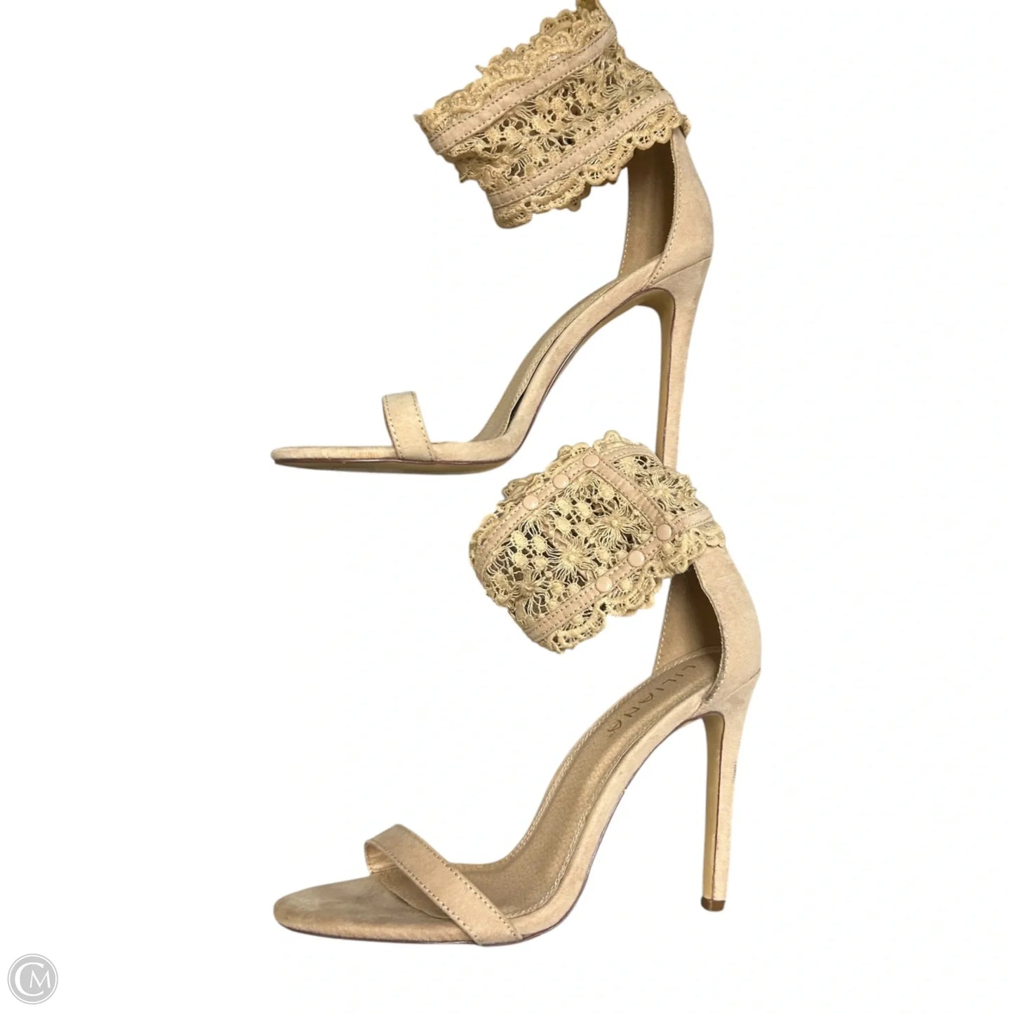 Shoes Heels Stiletto By Liliana In Beige, Size: 8.5