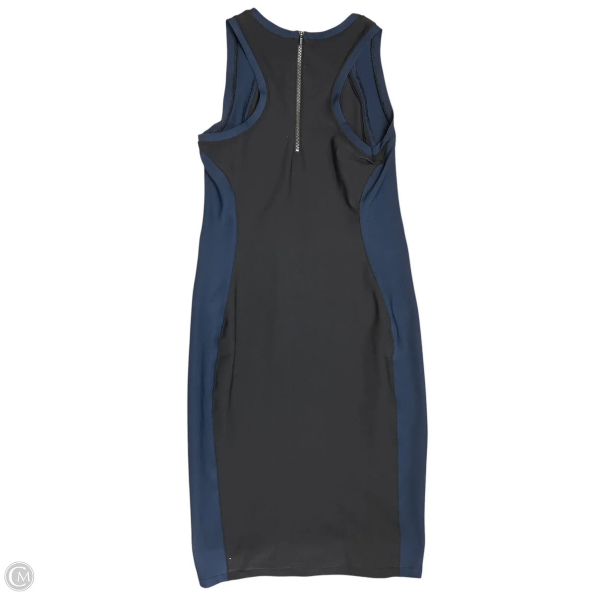 Athletic Dress By Athleta In Black & Blue, Size: S
