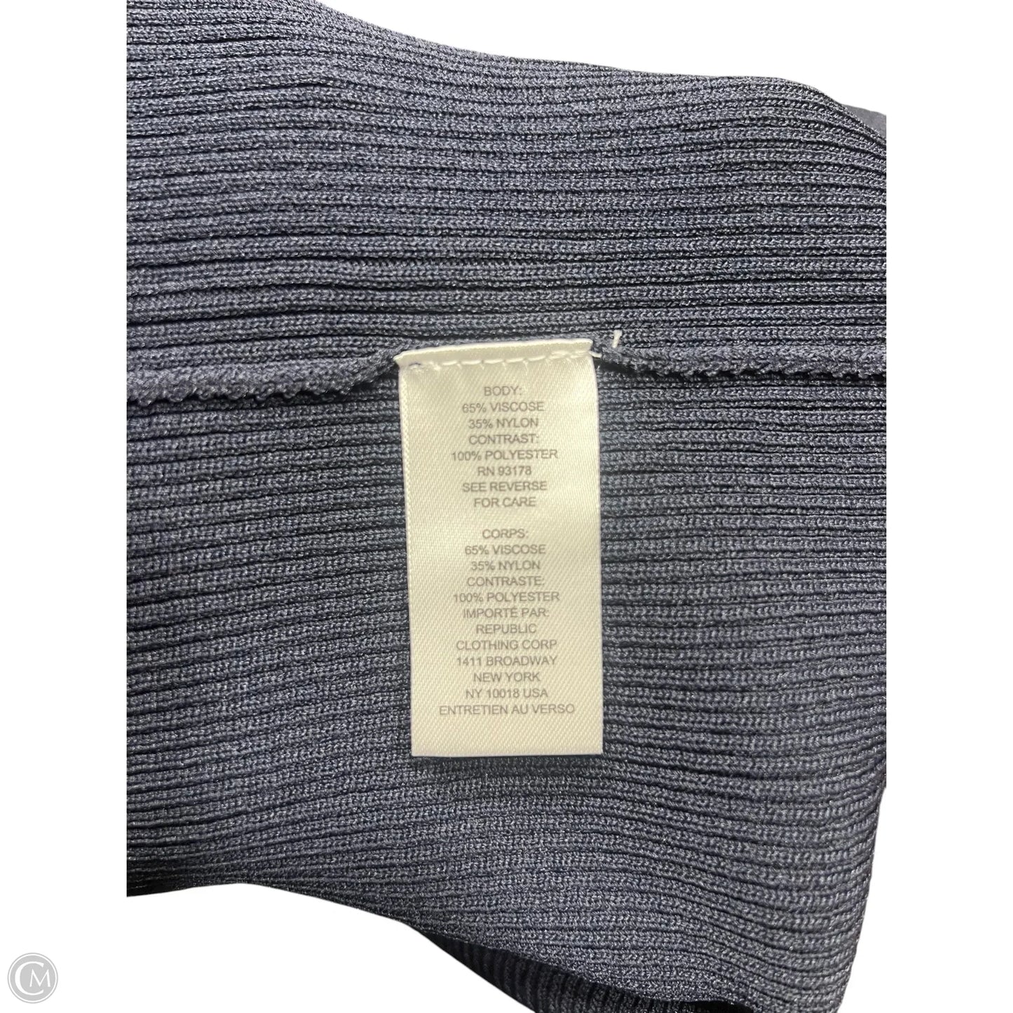 Top Sleeveless By Industry In Navy, Size: S