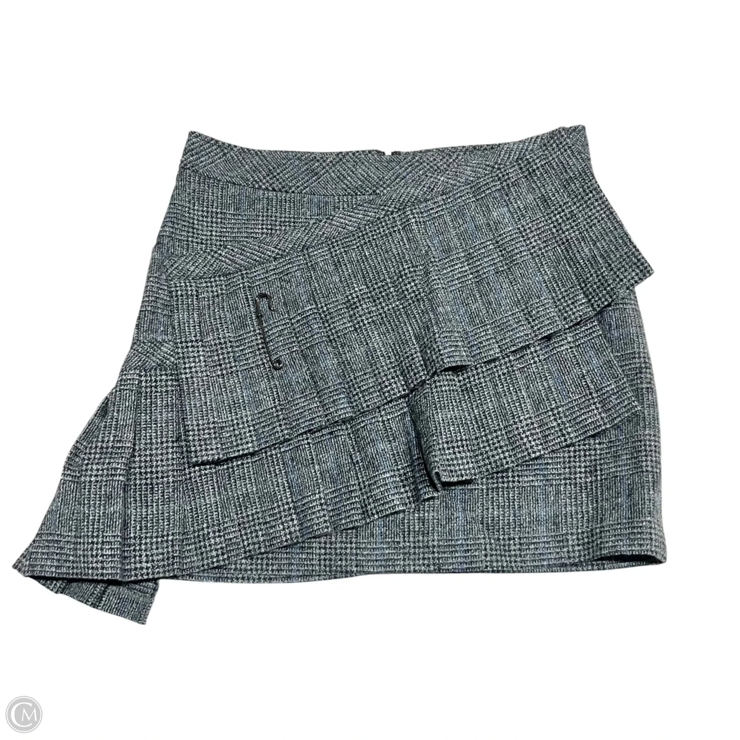 Skirt Mini & Short By Dkny In Grey, Size: 8