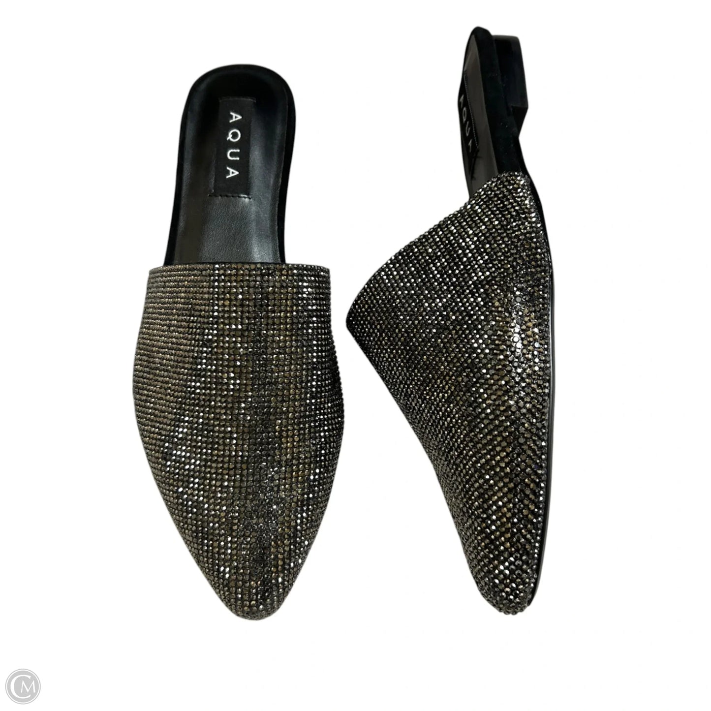 Shoes Flats By Aqua In Black, Size: 8.5