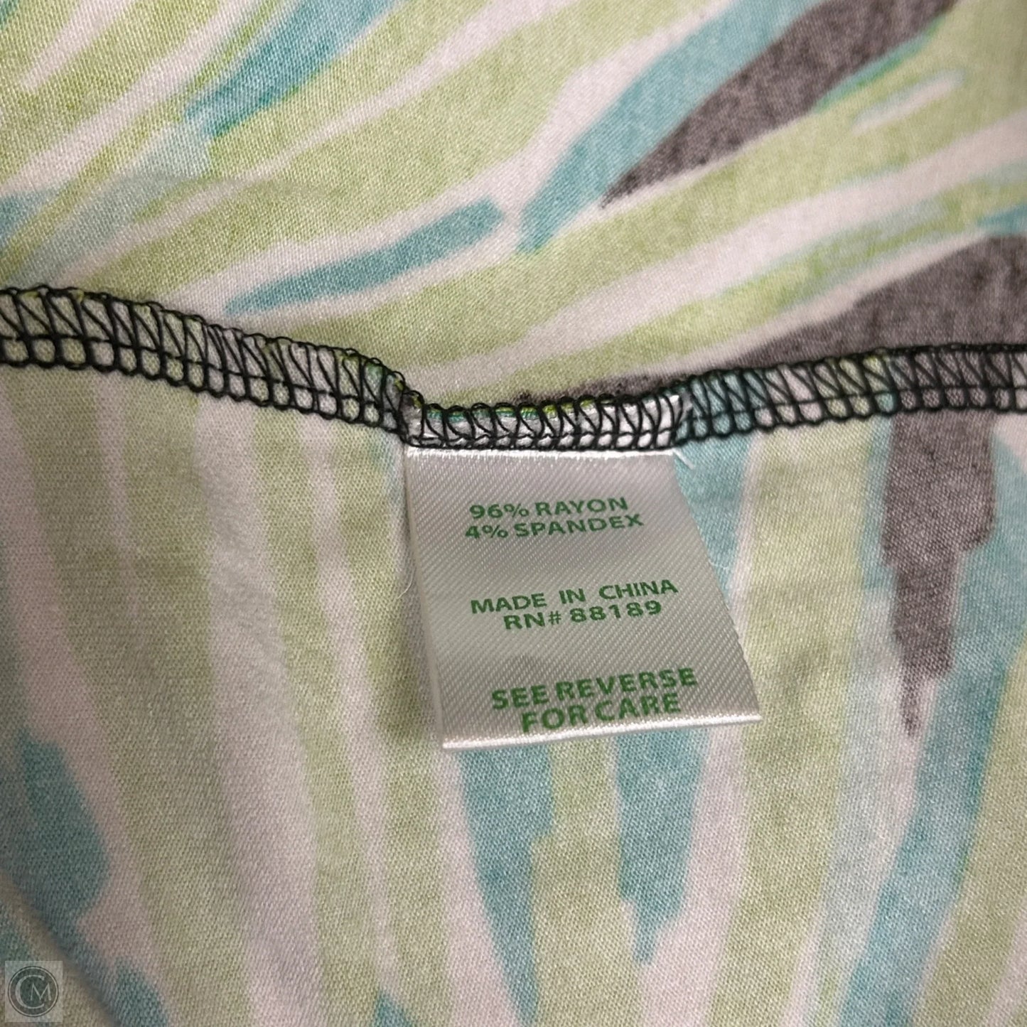 Dress Designer By Lilly Pulitzer In Black & Green, Size: Xs