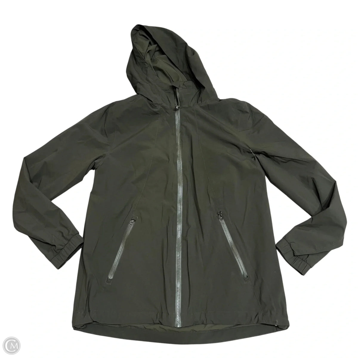 Jacket Windbreaker By Lululemon In Green, Size: M
