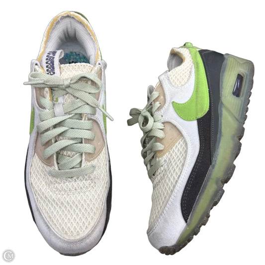 Shoes Sneakers By Nike In Brown & Green, Size: 9.5