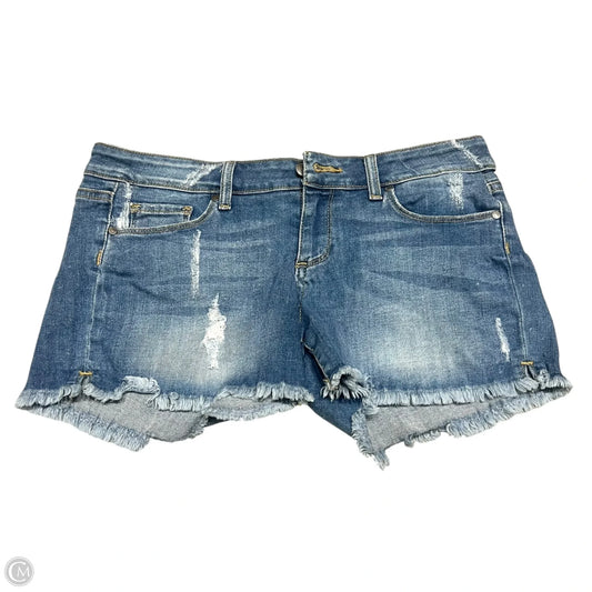 Shorts By Paige In Blue Denim, Size: 4
