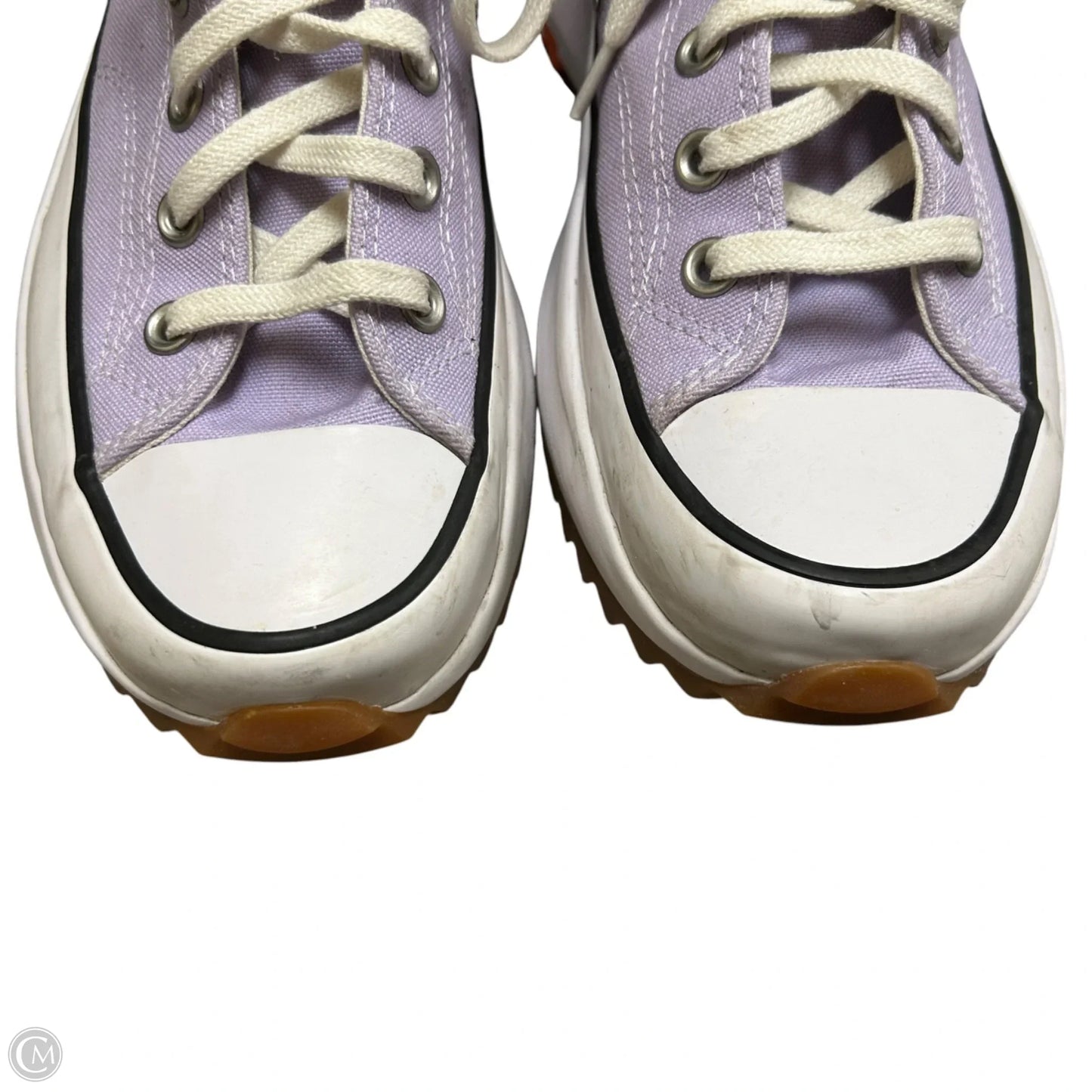 Shoes Sneakers Platform By Converse In Purple, Size: 11