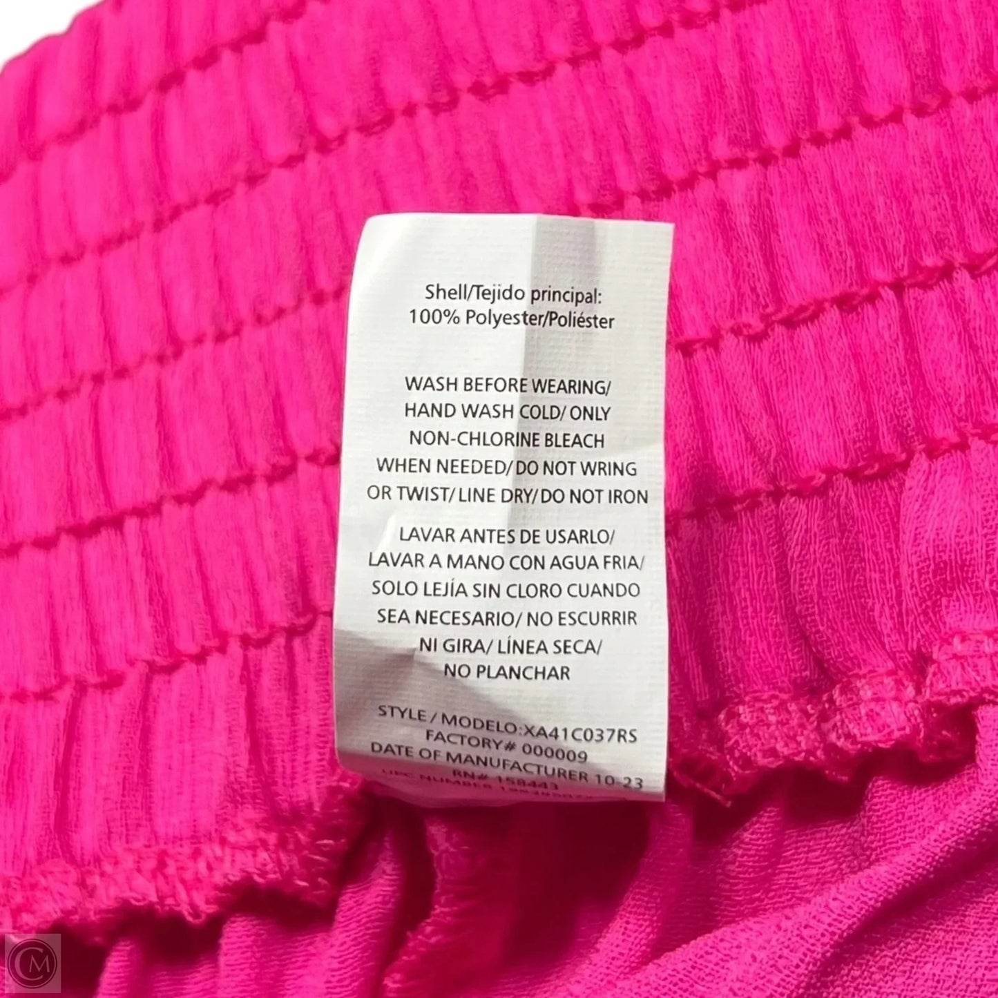 Pants Lounge By Freshwater In Pink, Size: Xl