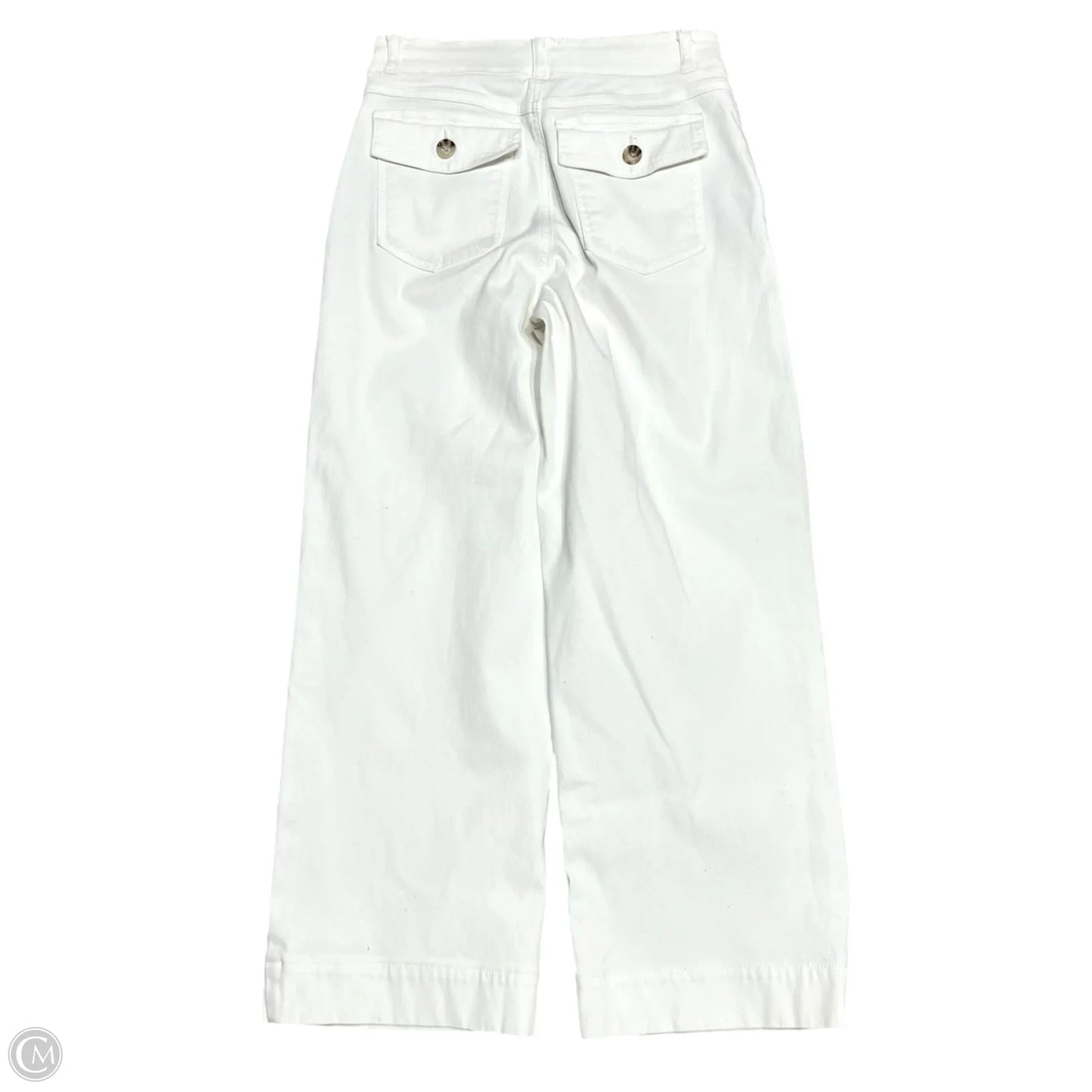 Jeans Boyfriend By Spanx In White Denim, Size: S