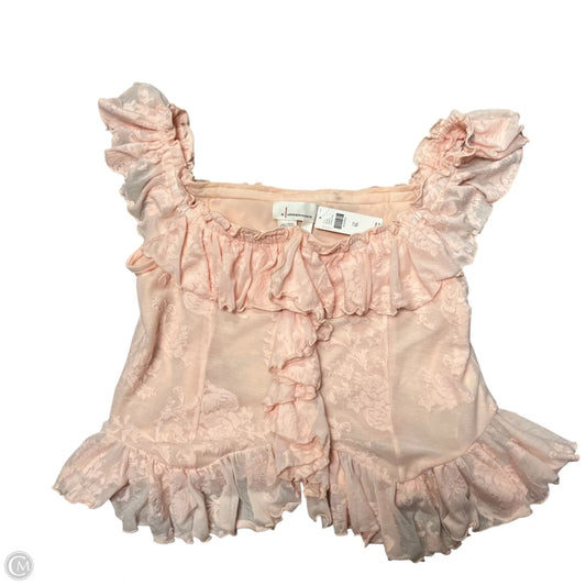 Top Sleeveless By Anthropologie In Pink, Size: Xl