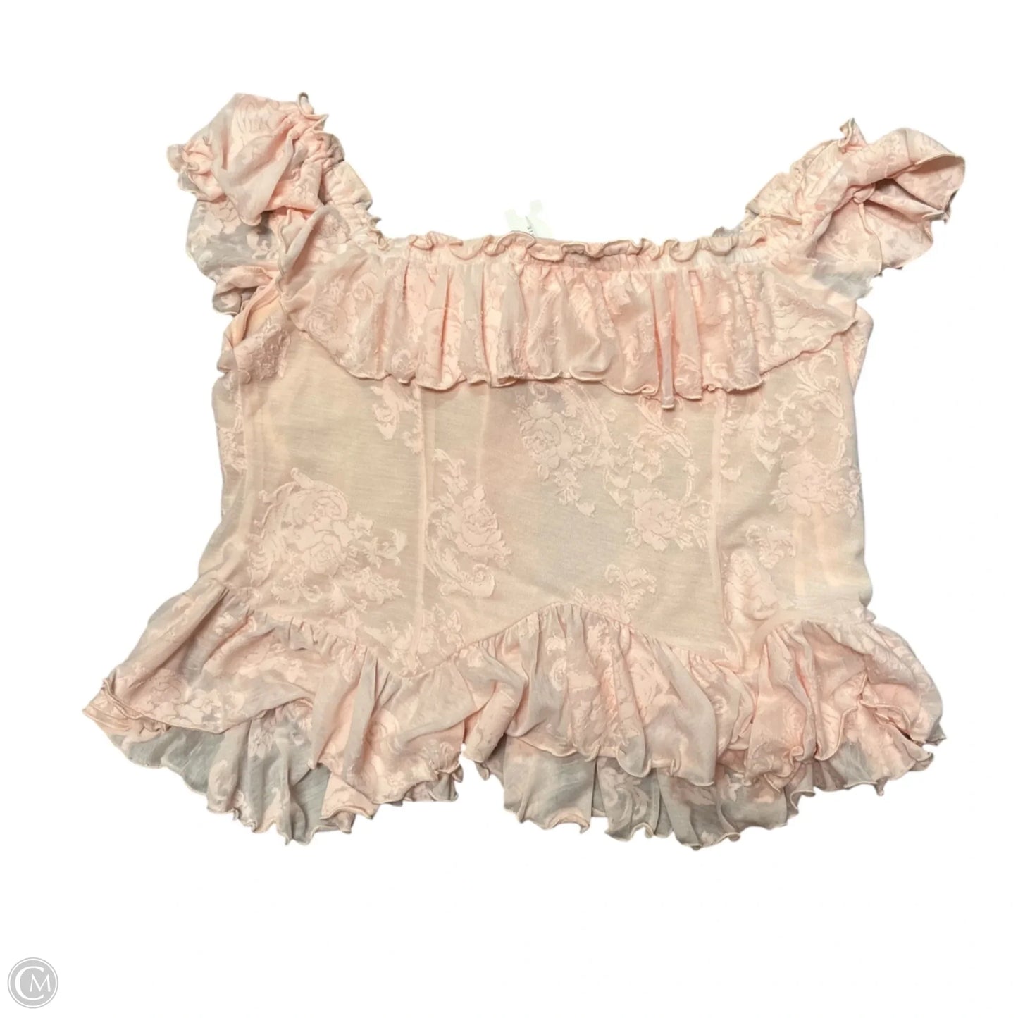 Top Sleeveless By Anthropologie In Pink, Size: Xl