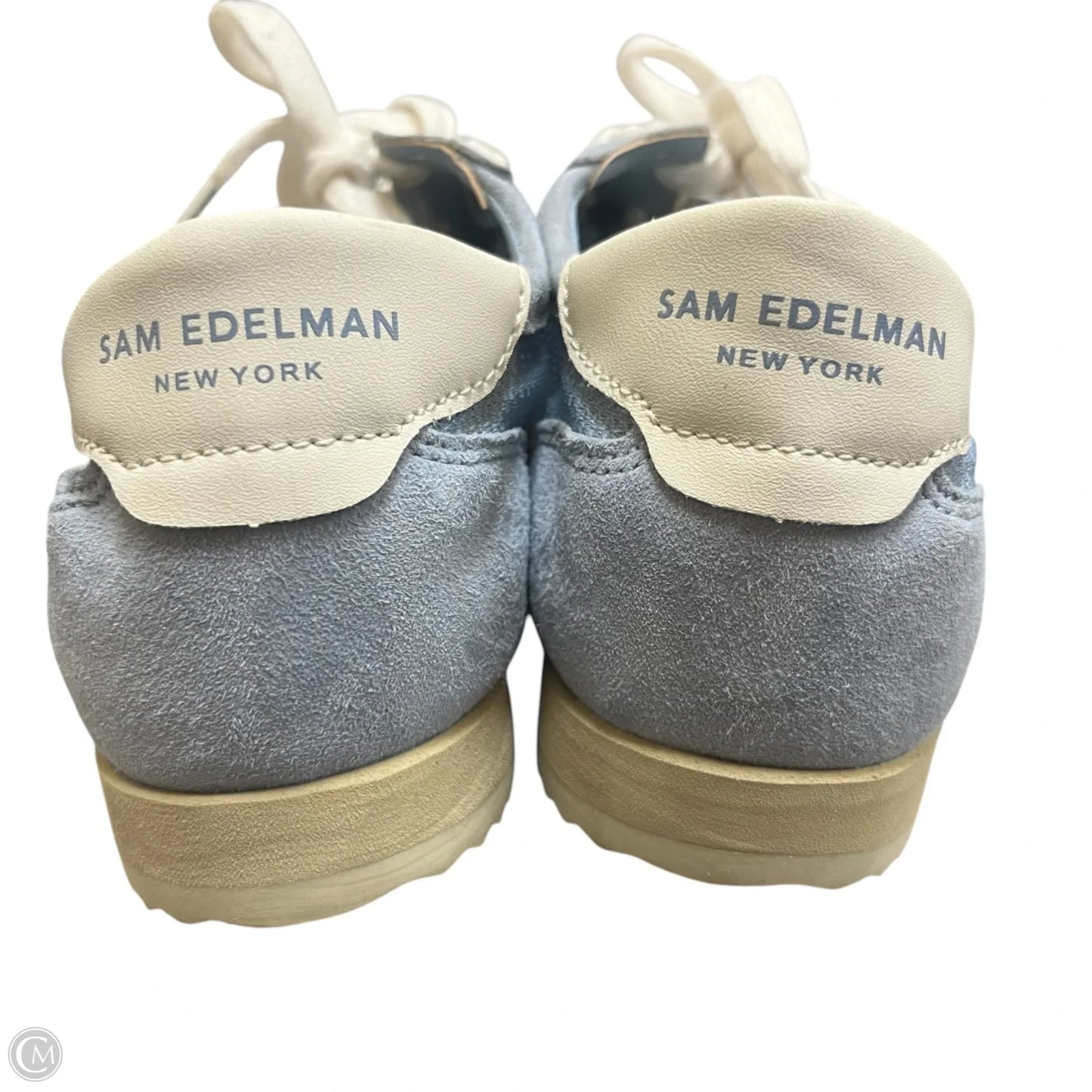 Shoes Sneakers By Sam Edelman In Blue & Cream, Size: 9