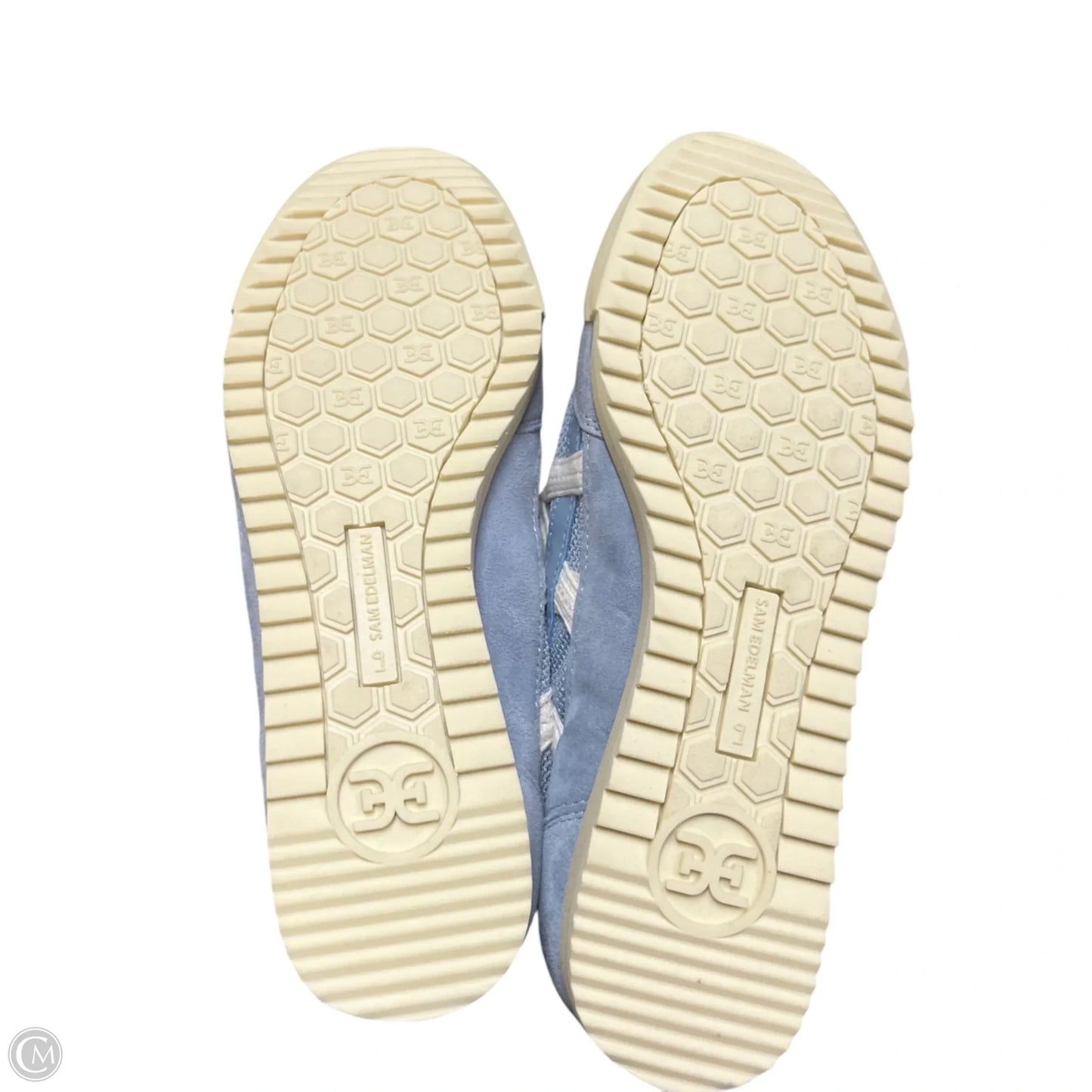 Shoes Sneakers By Sam Edelman In Blue & Cream, Size: 9