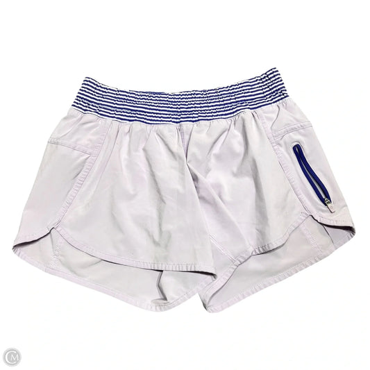 Athletic Shorts By Lululemon In Purple, Size: 6