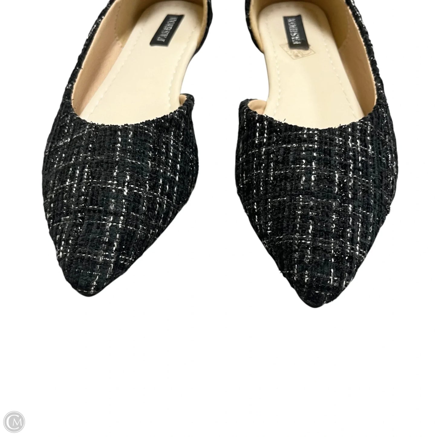 Shoes Flats  In Black, Size: 10.5