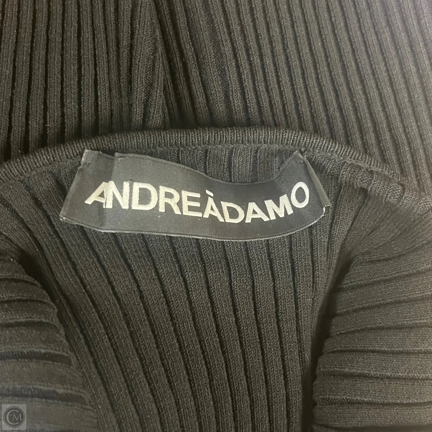 Dress Party Midi By Andreadamo In Black, Size: L