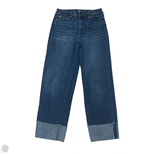 Jeans Straight By D Jeans In Blue Denim, Size: 4
