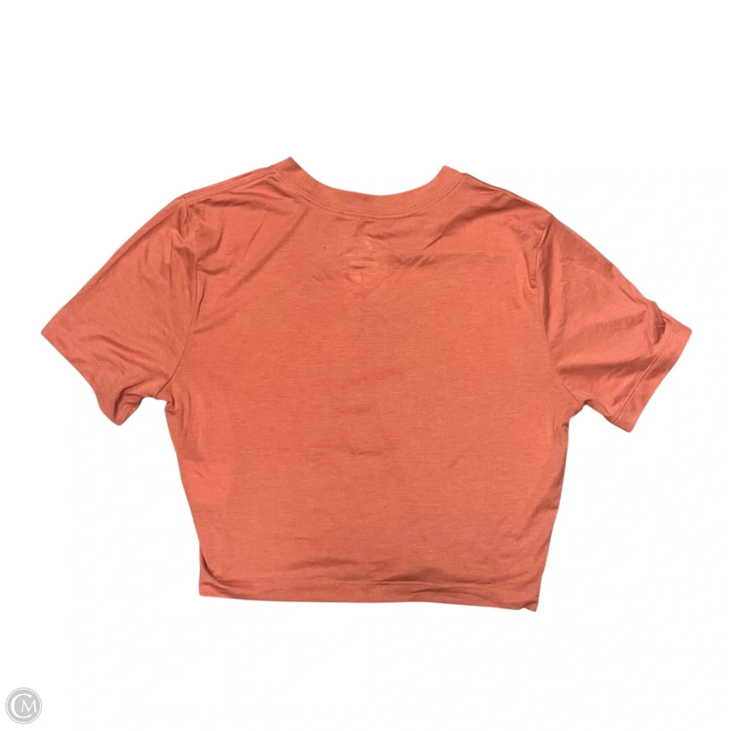 Top Short Sleeve Basic By Nike In Orange, Size: M