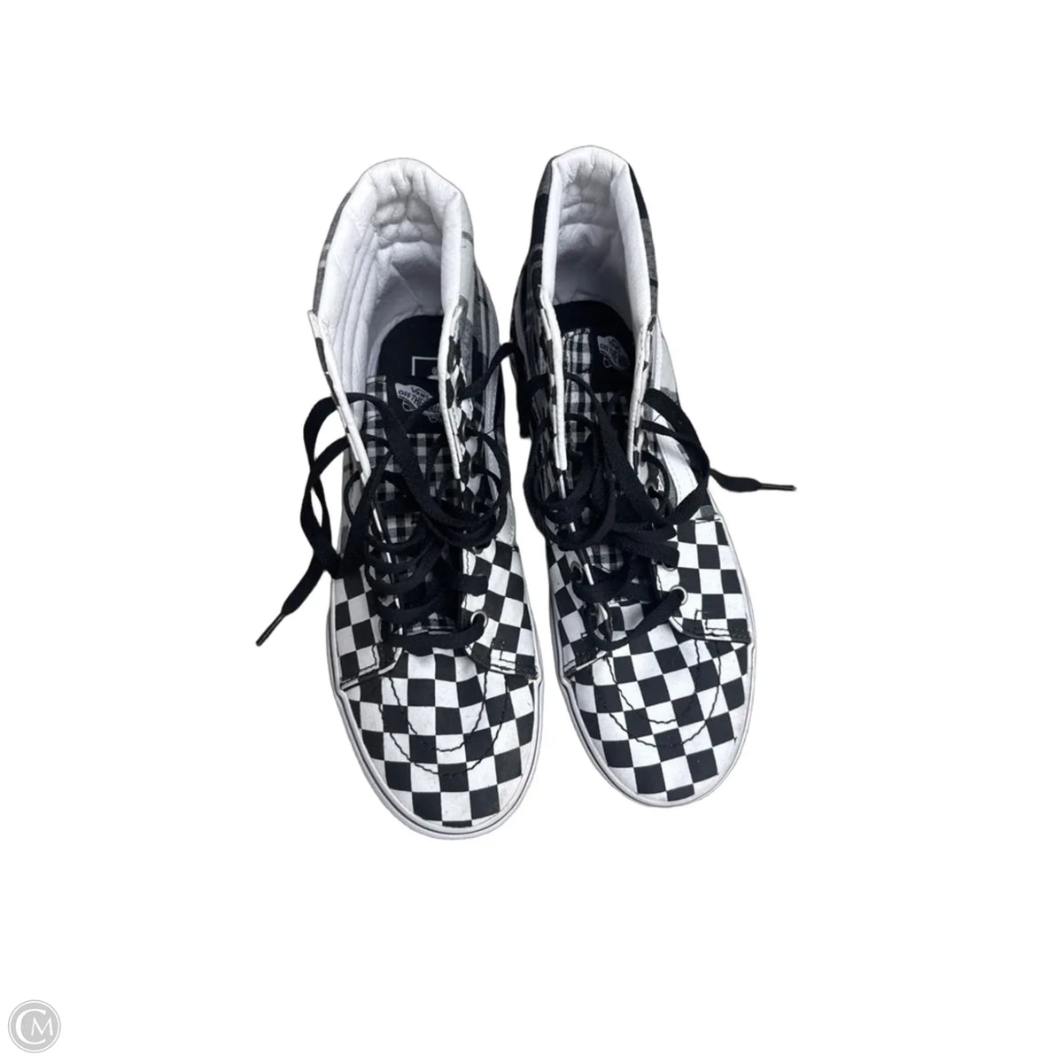 Shoes Sneakers By Vans In Checkered Pattern, Size: 8.5
